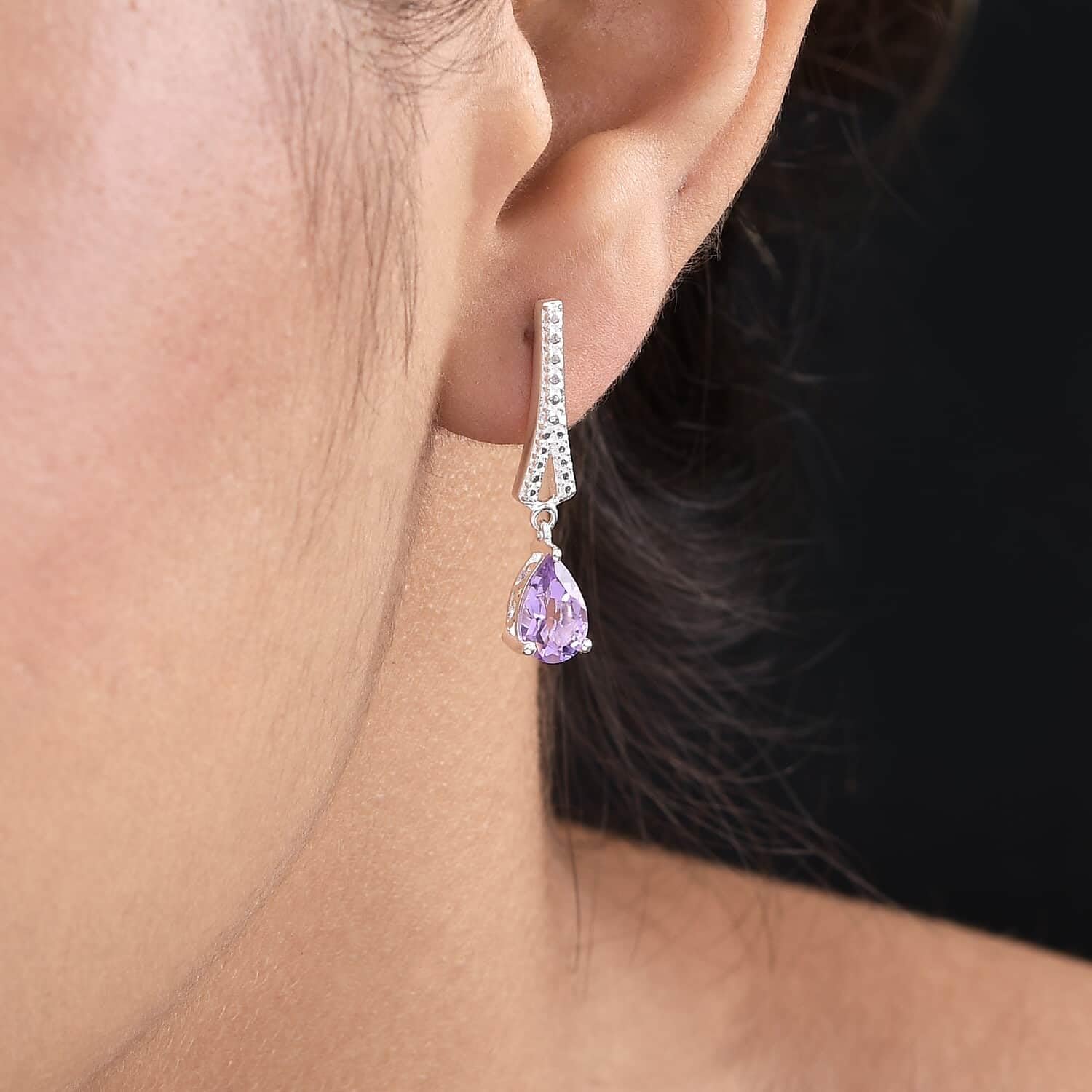 925 Sterling Silver Gemstone Drop Dangle Earrings for Women - Elegant Fashion Jewelry Gift for Birthday, Anniversary & Special Occasions | Perfect for Parties, Weddings & Date Nights