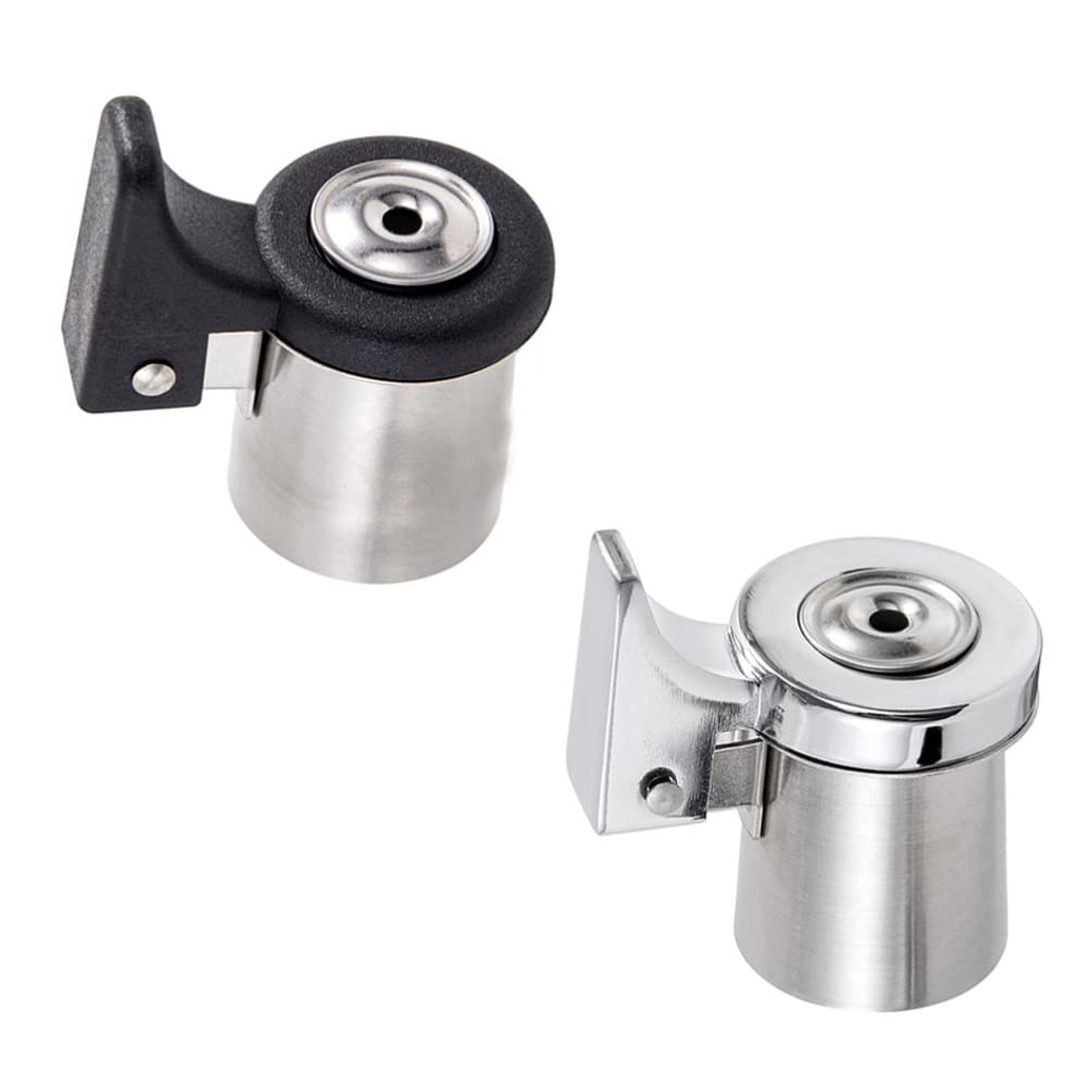 2-Pack Stainless Steel Whistling Kettle Spout Replacement Parts - Loud Water Boiling Alarm for Tea, Coffee & Stovetop Kettles - Perfect for Kitchen, Camping & Home Use