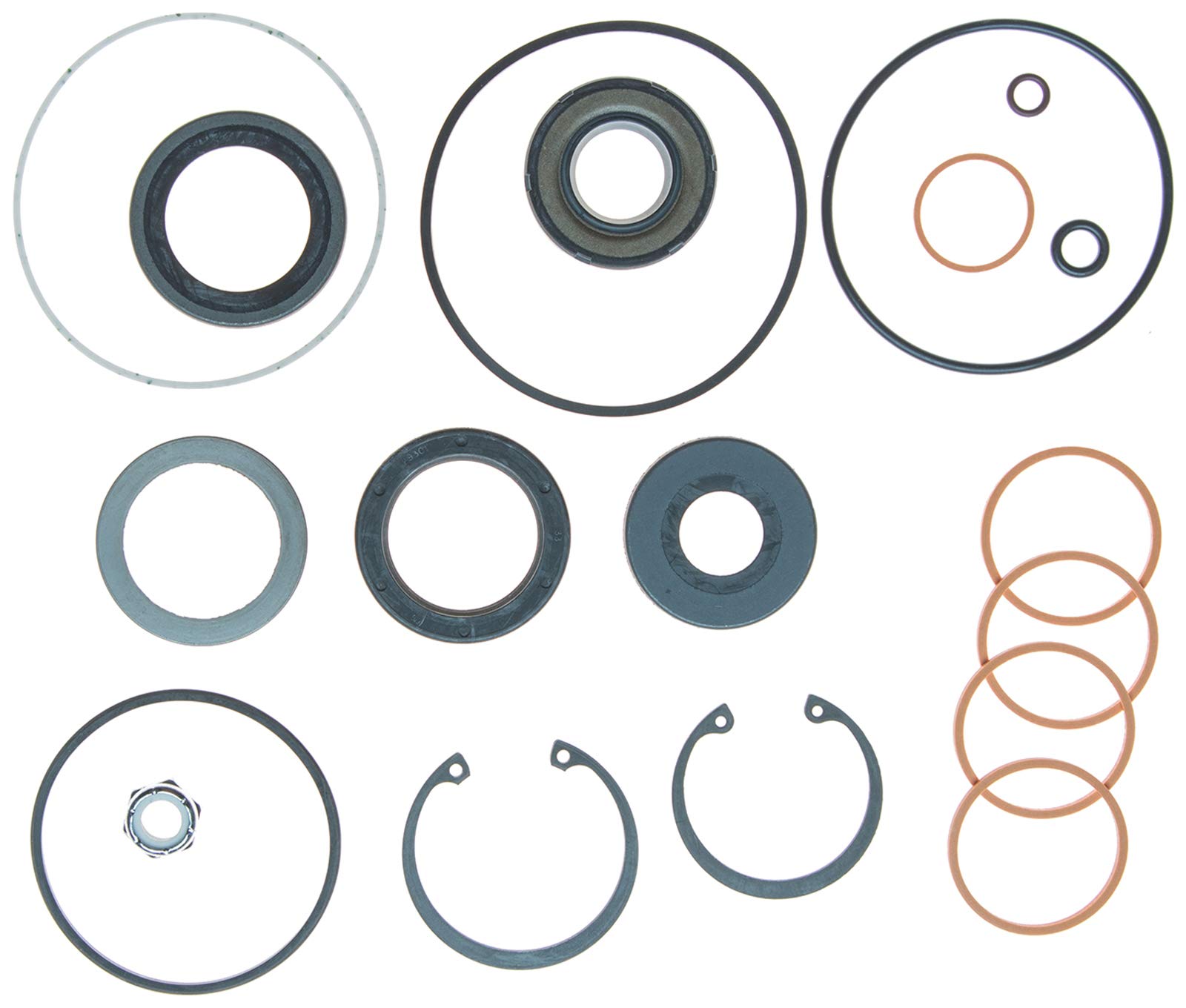 Gates 349660 Power Steering Repair Kit - High-Quality Replacement for Smooth Steering Performance | Ideal for Car, Truck & SUV Maintenance