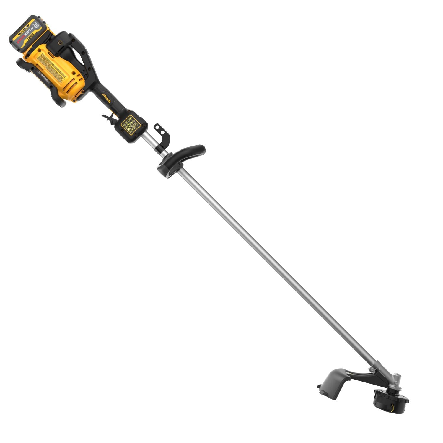 DEWALT DCST980X2 60V MAX* Brushless Cordless String Trimmer with D-Ring Handle Kit - Powerful Lawn & Garden Weed Eater for Professional Landscaping & Yard Maintenance