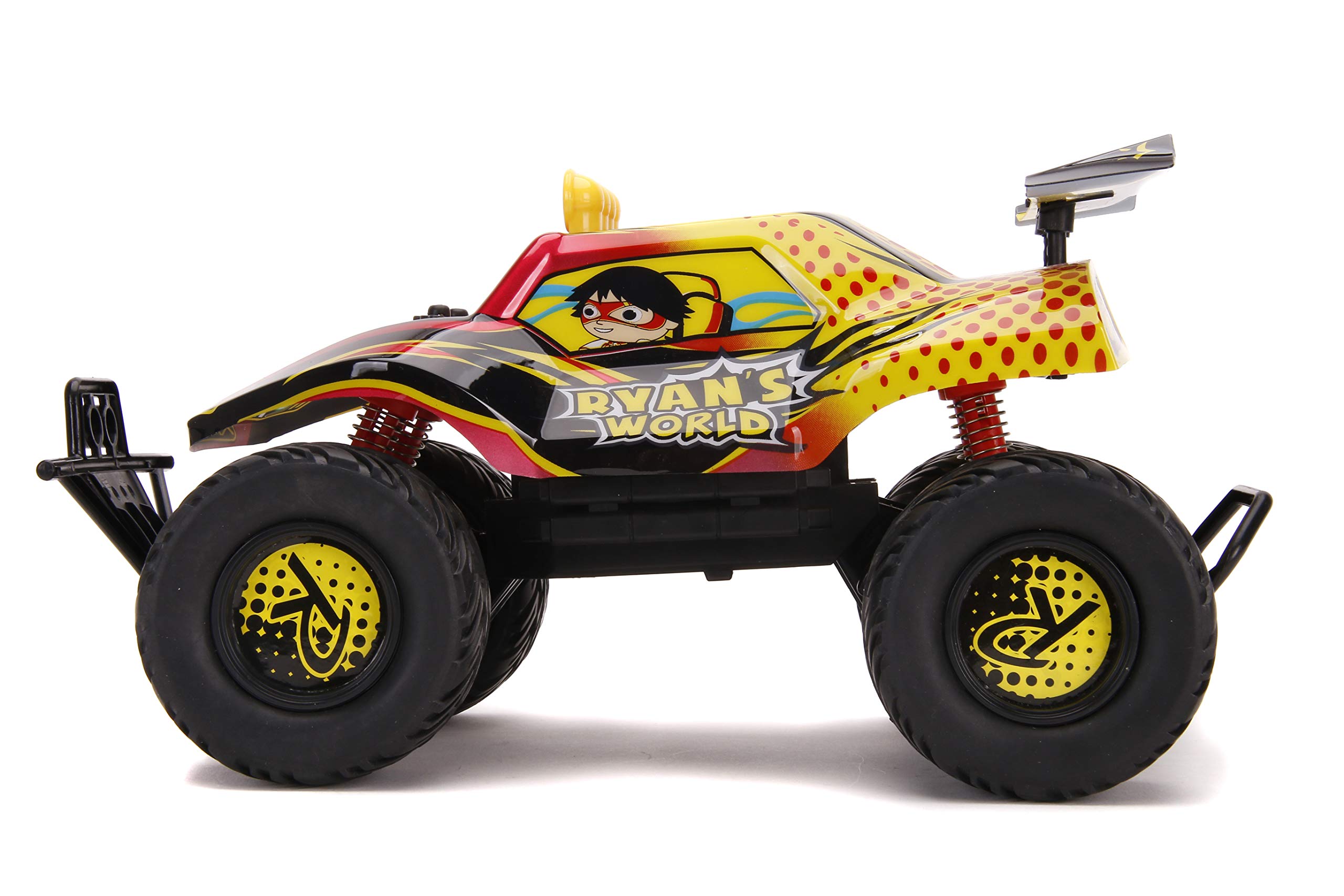 Jada Toys Ryan's World 1:14 Scale Remote Control Buggy RC Car - Off-Road Adventure Vehicle for Kids Outdoor Play & Birthday Gifts