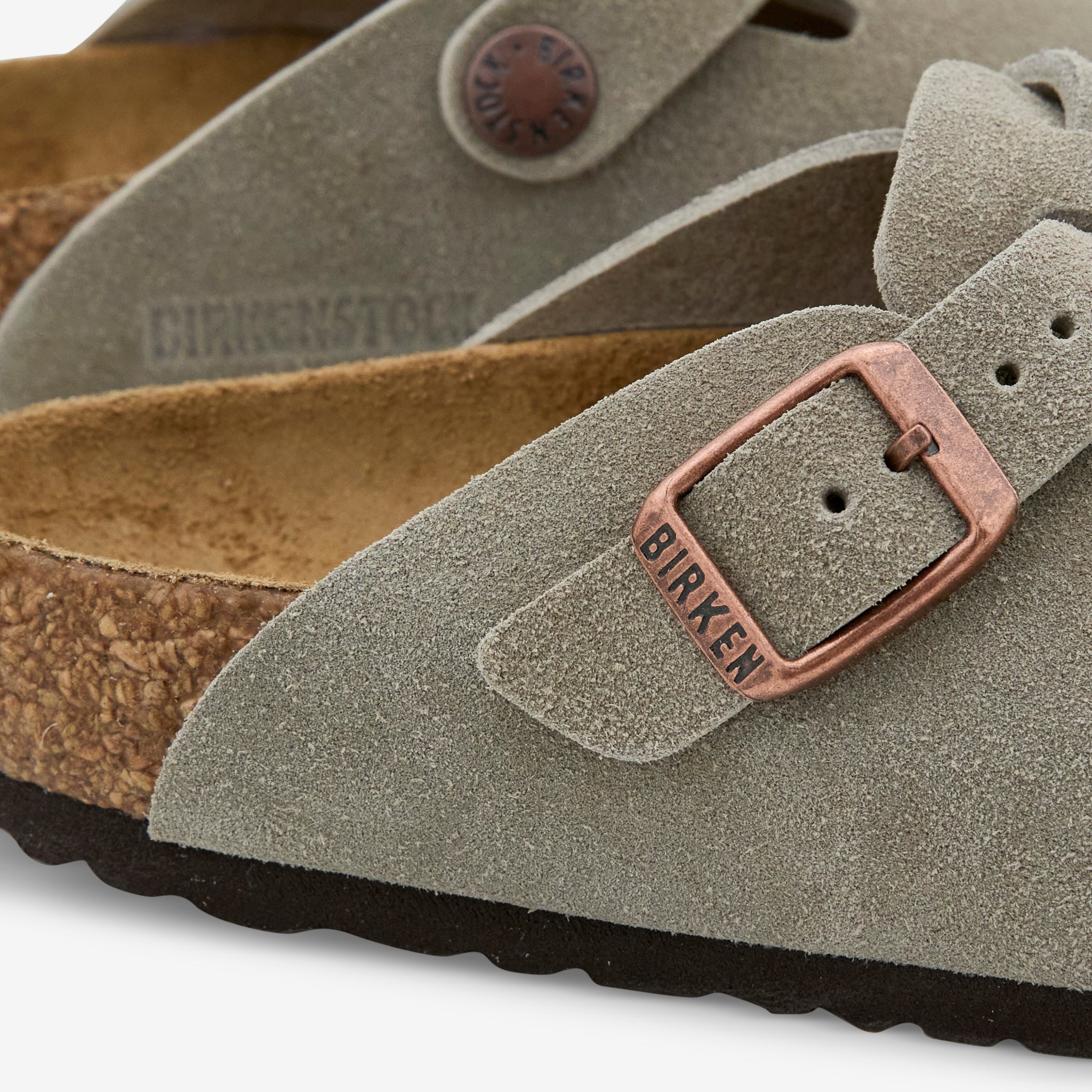Boston Kids Taupe Suede Narrow Shoes - Comfortable & Stylish Sneakers for Boys and Girls - Perfect for School, Play & Everyday Wear
