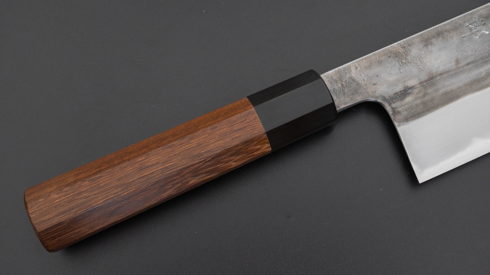 Premium Jiro Tsuchime Wa Nakiri Japanese Chef Knife 180mm - Taihei Tagayasan Wood Handle (#651) - Perfect for Sushi, Vegetables & Asian Cuisine Preparation