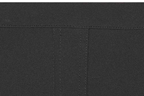 Women's Stretch Trousers - High Waist Comfort Pants for Work & Travel - Black Size 8 Long Leg - Perfect for Office, Business Casual & Everyday Wear