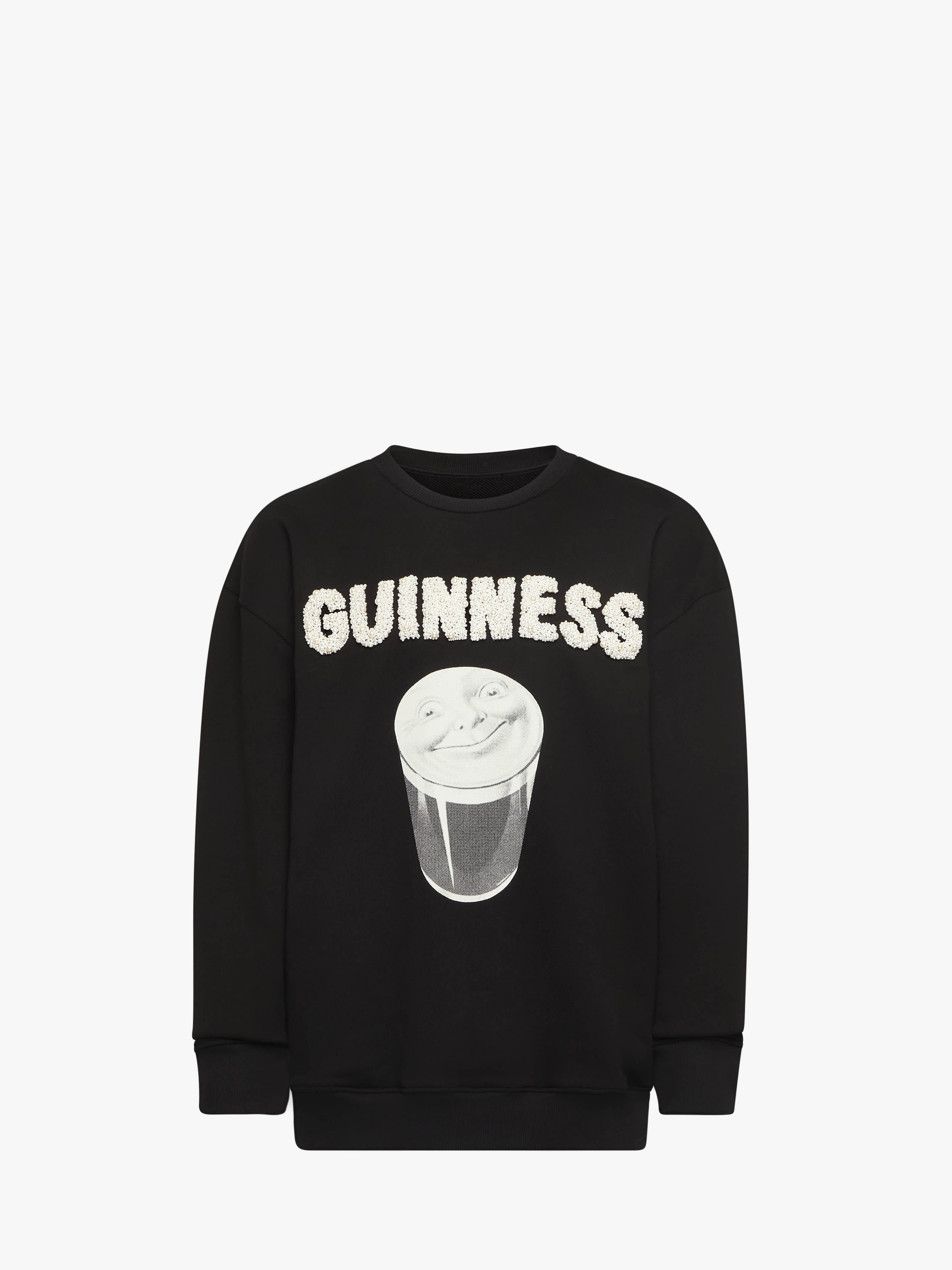 JW ANDERSON X GUINNESS Sweatshirt - Unisex Casual Pullover Hoodie for Streetwear & Pub Outings