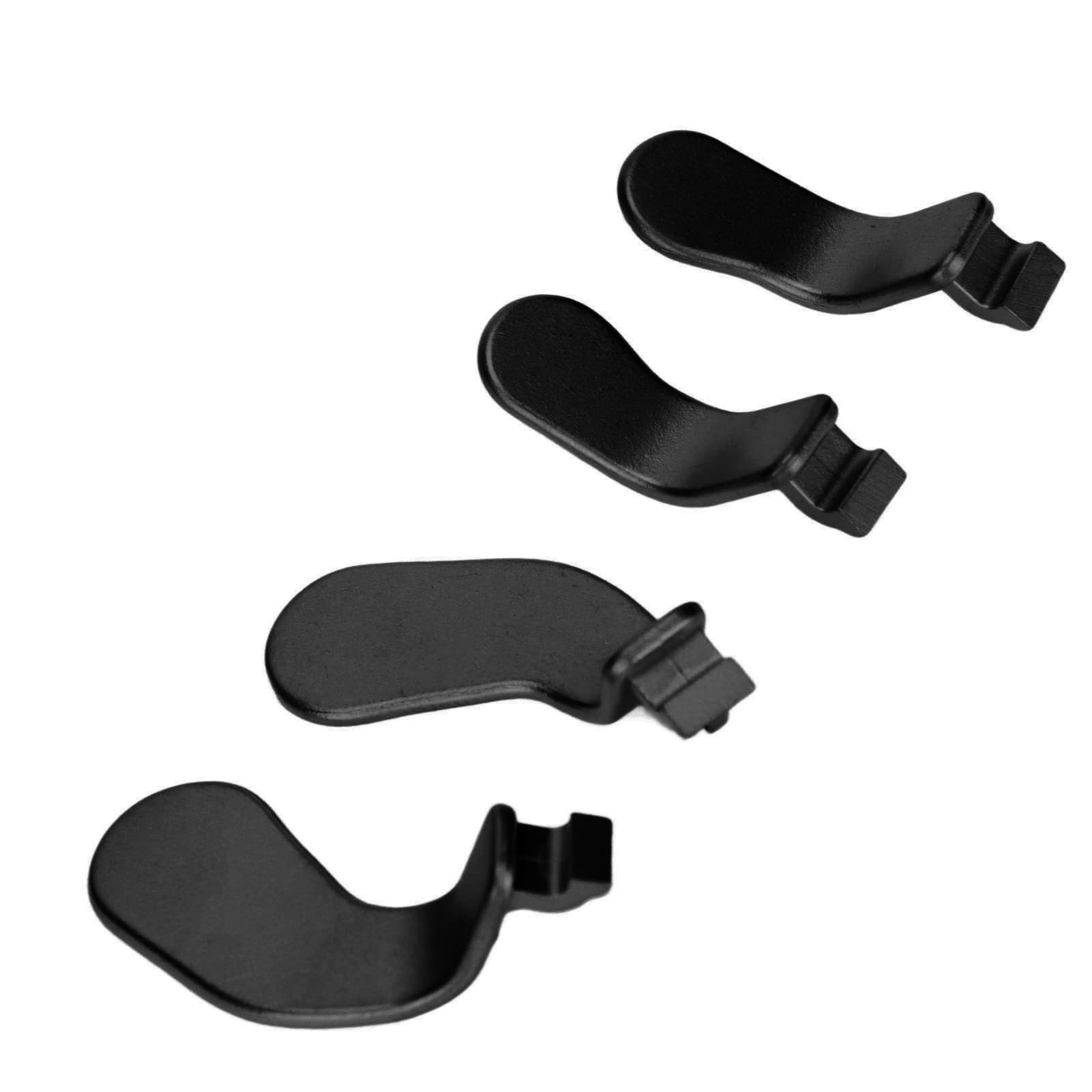 4 PCS Elite Controller Paddles - Premium Stainless Steel Replacement Parts for Xbox One Elite Controller Series 2 Model 1797 (Black) - Enhance Gaming Performance for FPS, Racing & Competitive Play