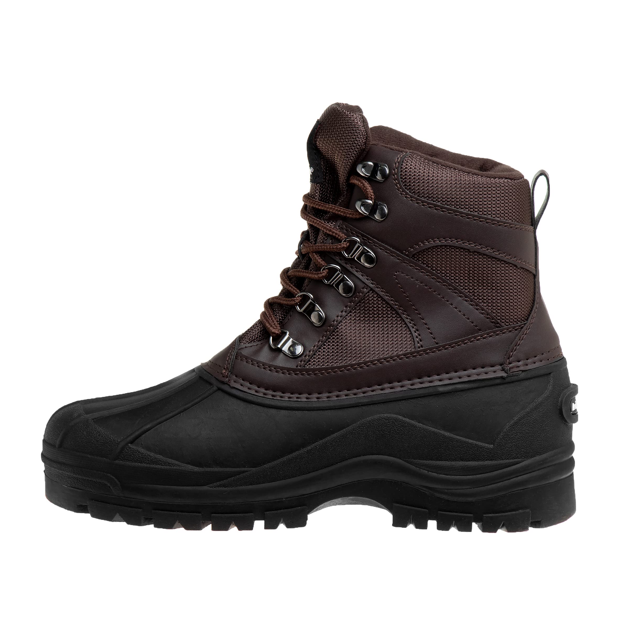 **Avalanche Men's Waterproof Insulated Duck Boots - Winter Snow Boots for Hiking, Hunting & Outdoor Adventures**