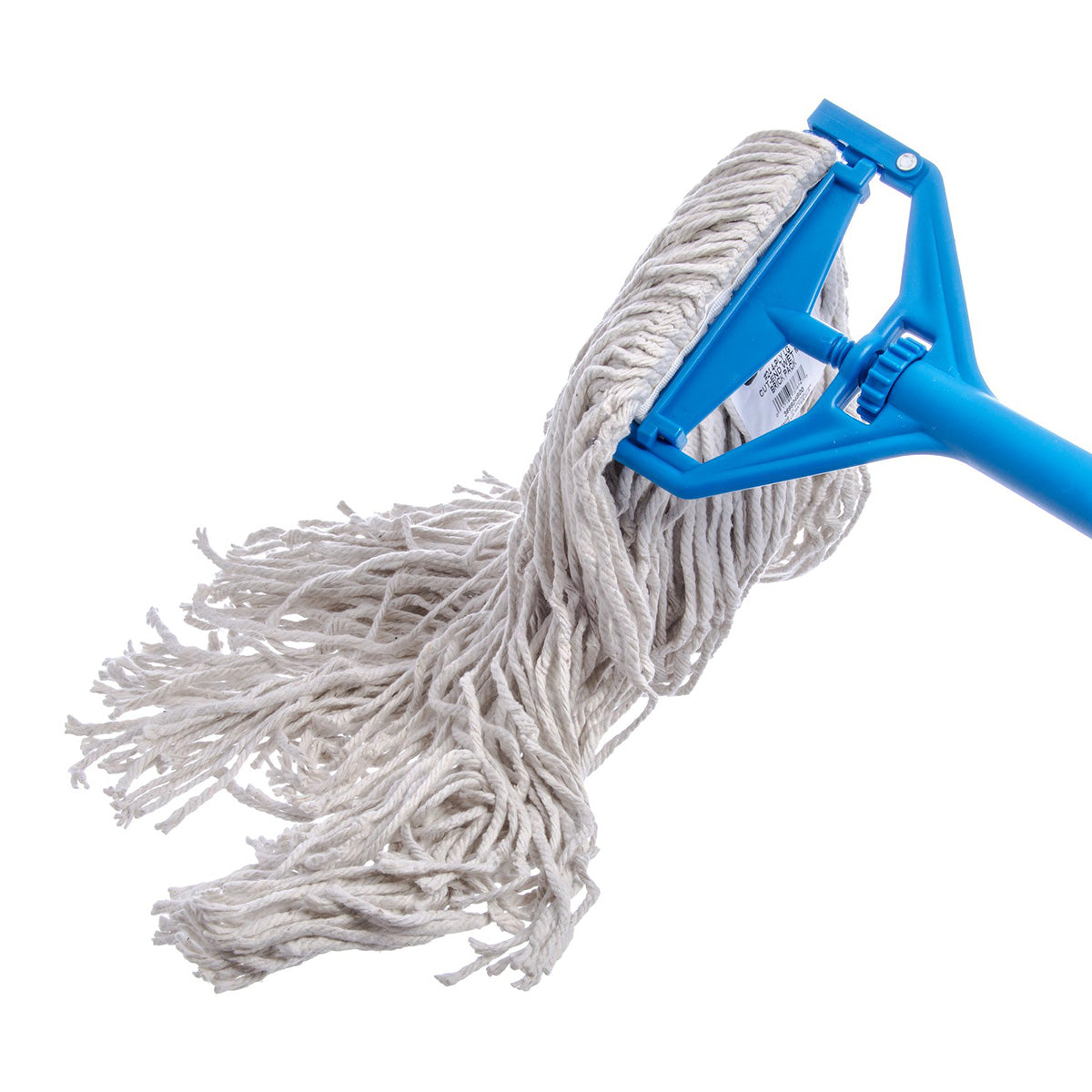 Carlisle 369824B00 Flo Pac Large Cut End Cotton Mop Head #24, Natural - Heavy Duty Commercial Cleaning for Floors, Kitchens, and Hospitals