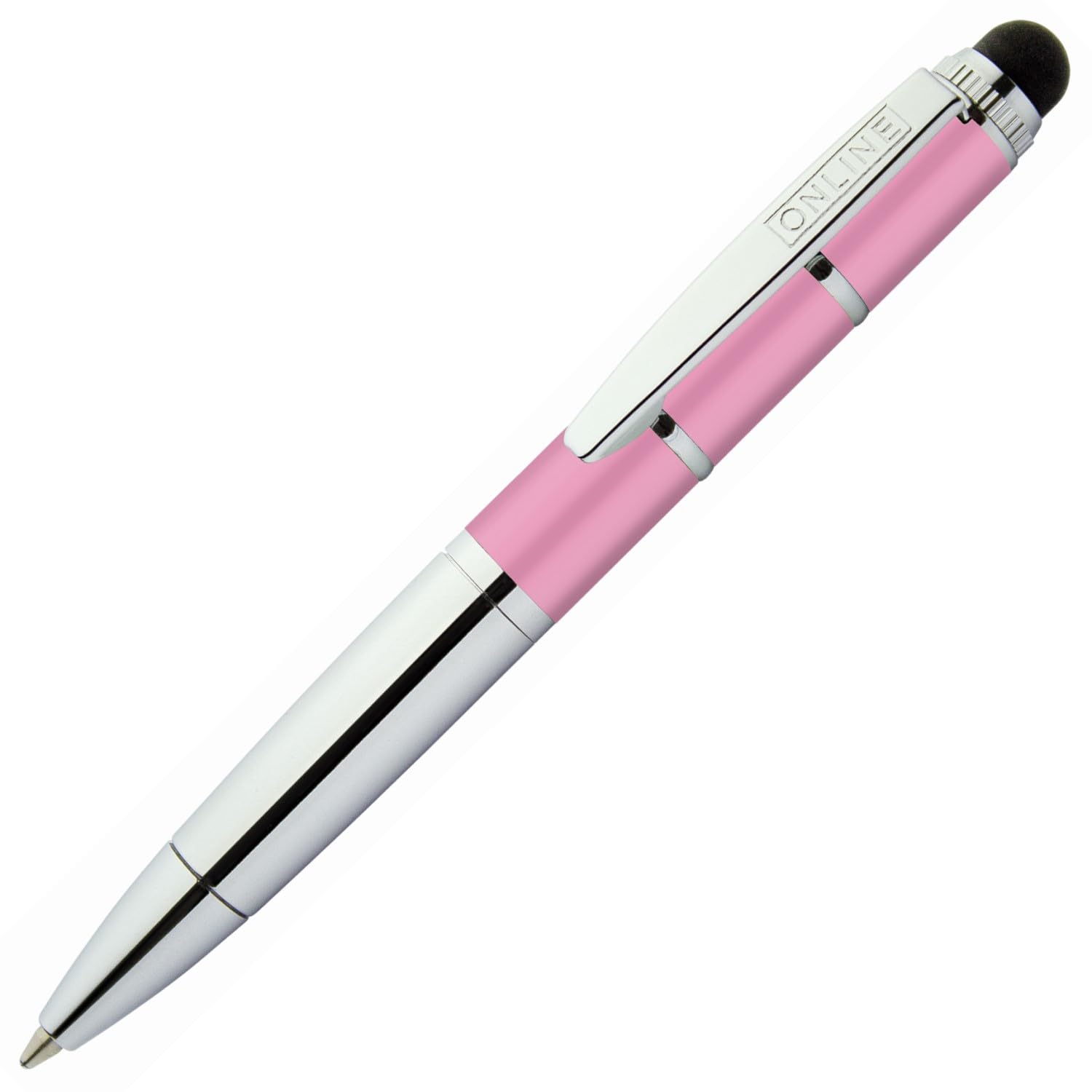 Ballpen Piccolo Stylus Rose - Premium Stylus Pen for Touch Screens, Perfect for iPad, iPhone, Android Tablets - Ideal for Drawing, Note-Taking & Digital Signatures