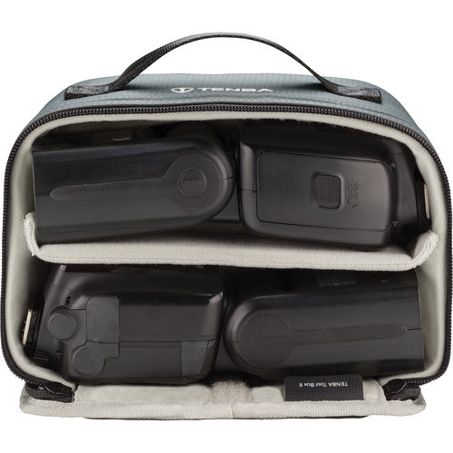 Tenba Tool Box 6 - Durable Professional Tool Storage Case for Photographers & Videographers - Perfect for Camera Gear, Lenses & Equipment Organization