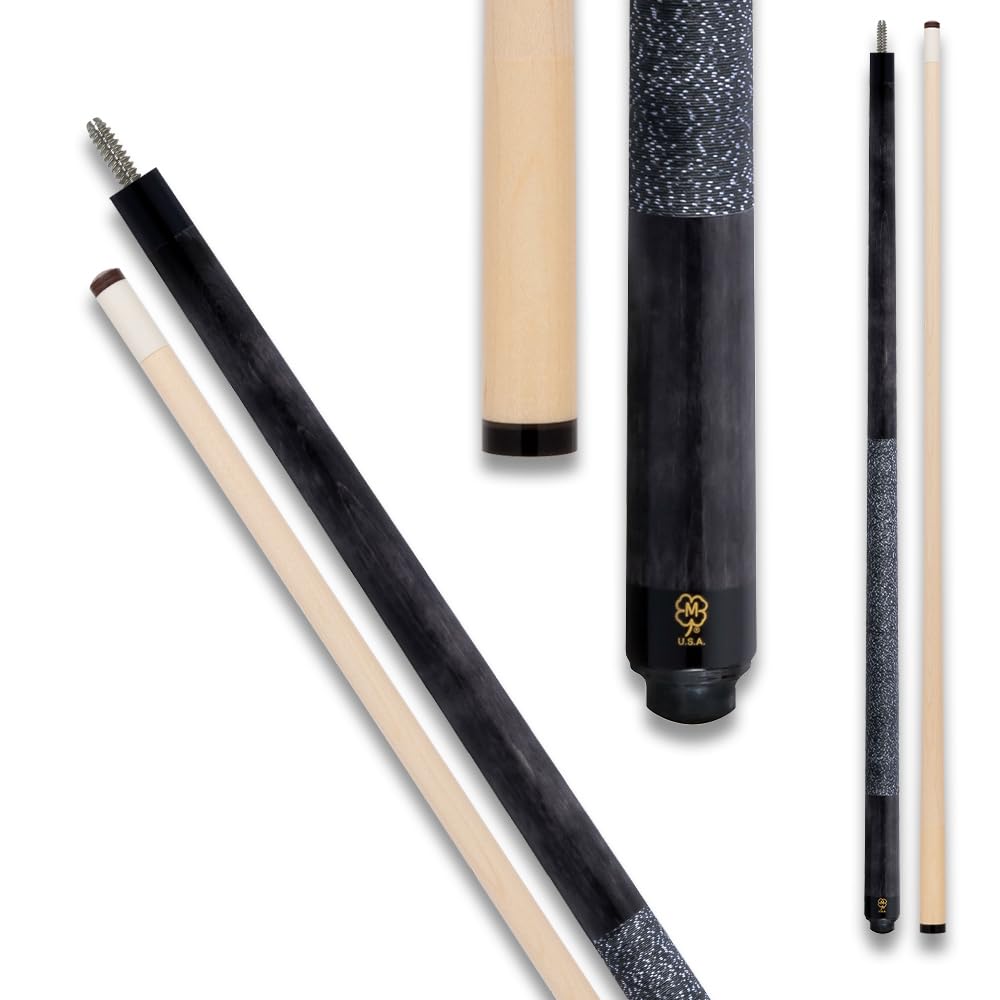 McDermott GS-Series GS06 Pool Cue Stick - 18/19/20/21 oz Weight Options - Professional Billiards & Pool Game Accessories for Players & Enthusiasts