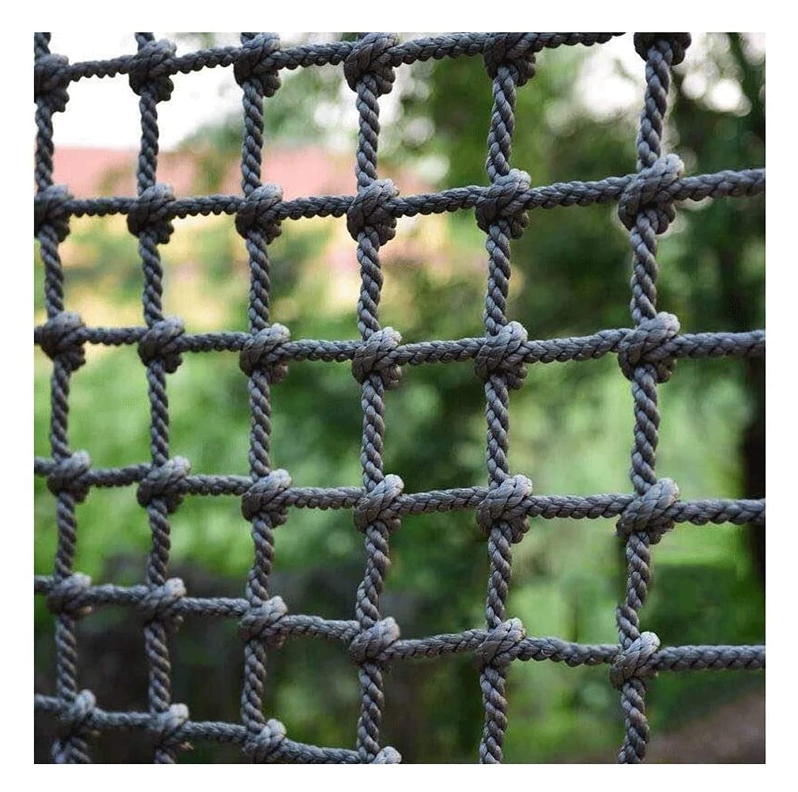 XHP Heavy Duty 16mm Playground Climbing Net for Kids - Outdoor Jungle Gym Rope Ladder for Treehouse, Swing Set & Rock Wall Climbing | Perfect for Backyard Playgrounds, Adventure Parks & School Play Areas
