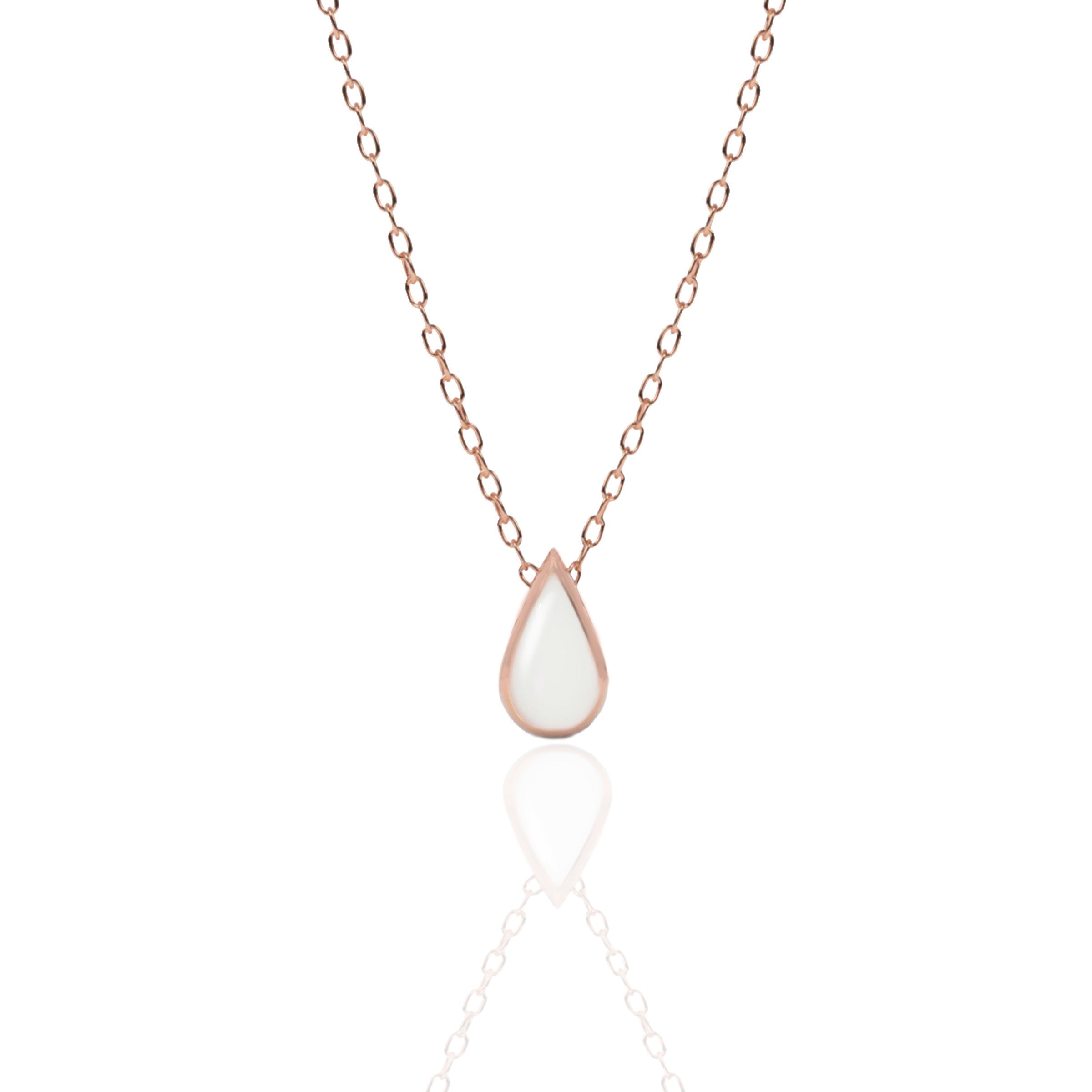 Serenity Droplet Breast Milk Jewelry - Handmade Keepsake Necklace for Moms | Perfect for Mother's Day Gifts, Baby Shower Presents & Memorial Jewelry