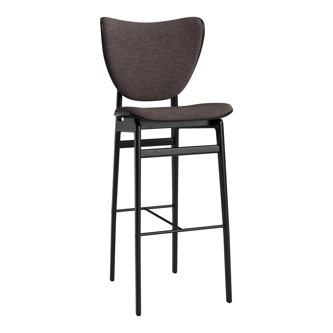 Stylish Upholstered Elephant Bar Chair - Comfortable Counter Height Stool for Kitchen Island, Breakfast Nook & Home Bar Decor