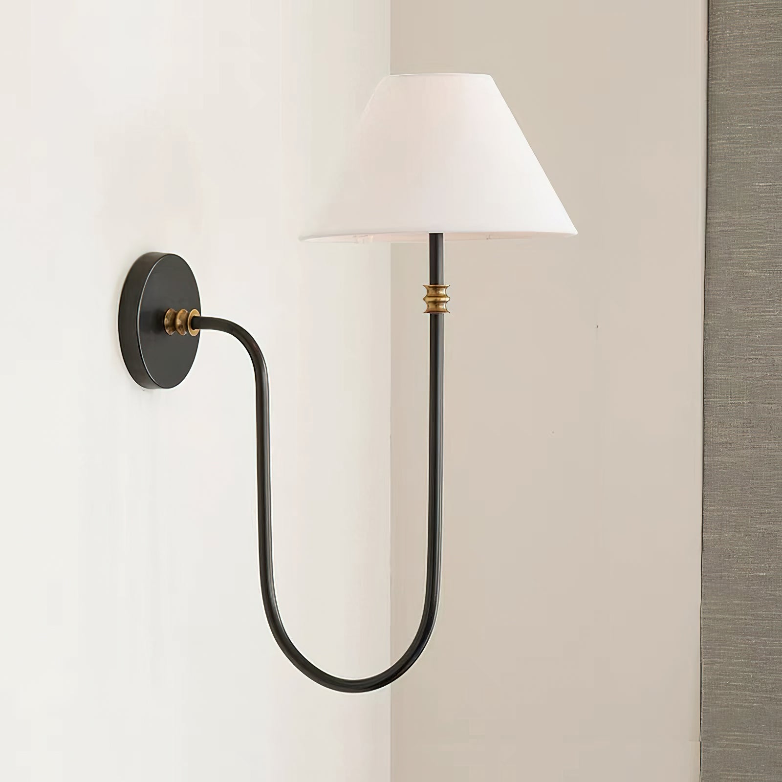 Collins Wall Lamp - Modern LED Sconce Light Fixture for Bedroom, Living Room & Hallway | Dimmable Indoor Lighting with Adjustable Arms | Energy Saving Home Decor