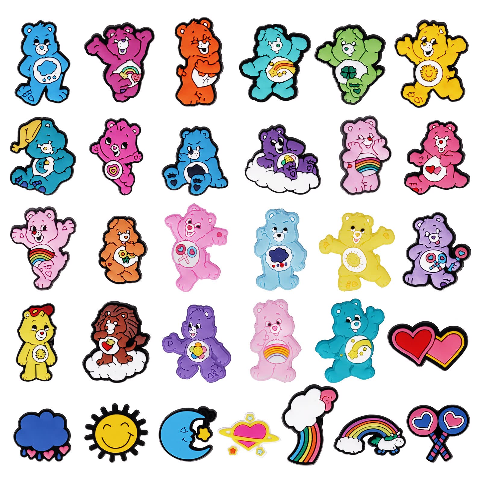 PVC Shoe Charms for Crocs & Sandals - Dinosaur-Themed Wristband Bracelet Decorations - Cute Party Favors for Kids, Boys, Girls, Men & Women - Perfect Birthday Gifts & Party Supplies - Great for Casual Wear, Beach Outings & Themed Parties