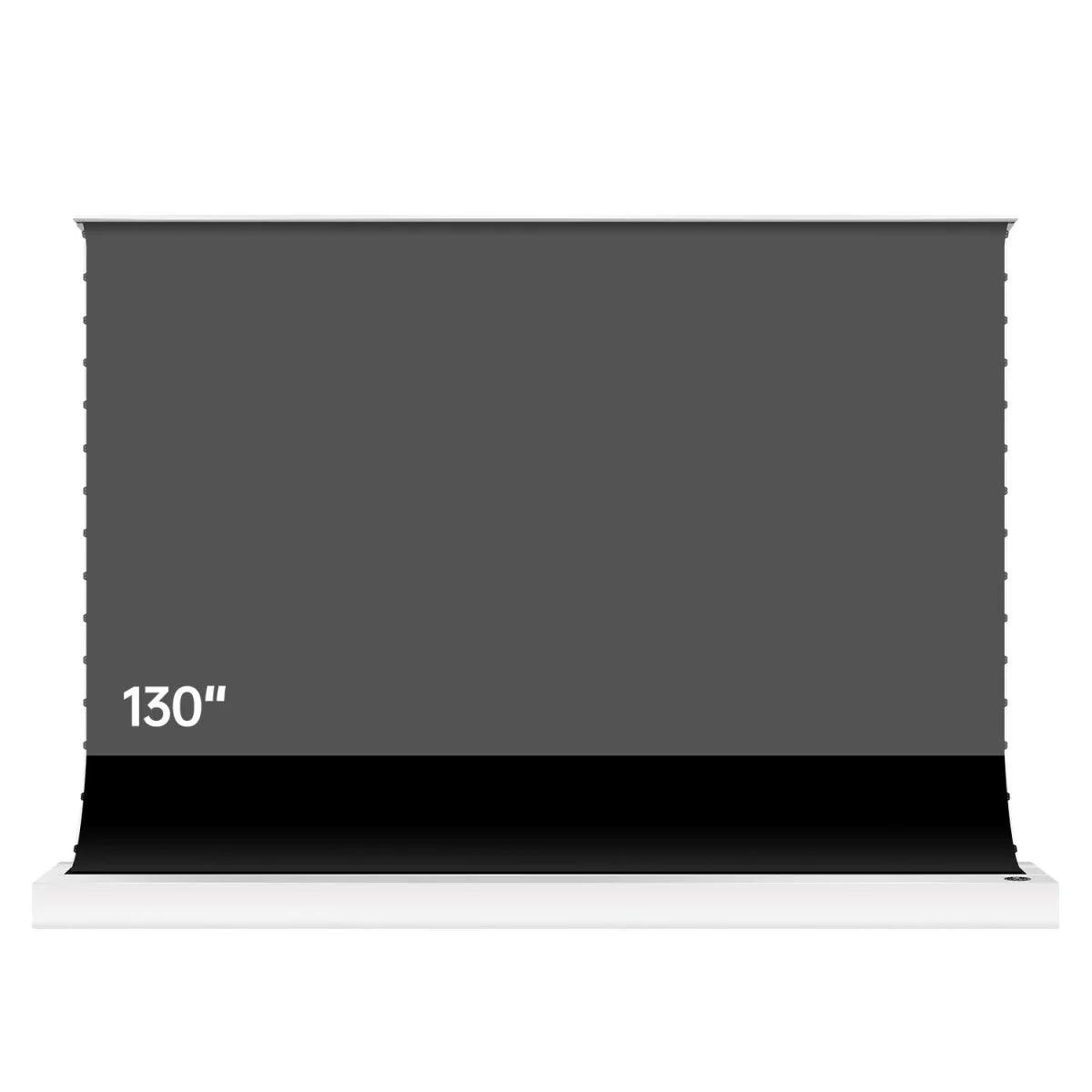 VIVIDSTORM S PRO Motorized UST ALR Floor Rising Projector Screen - 120 Inch 4K Ultra HD | Ships Fast from Arizona | Perfect for Home Theater, Office Presentations & Outdoor Movie Nights