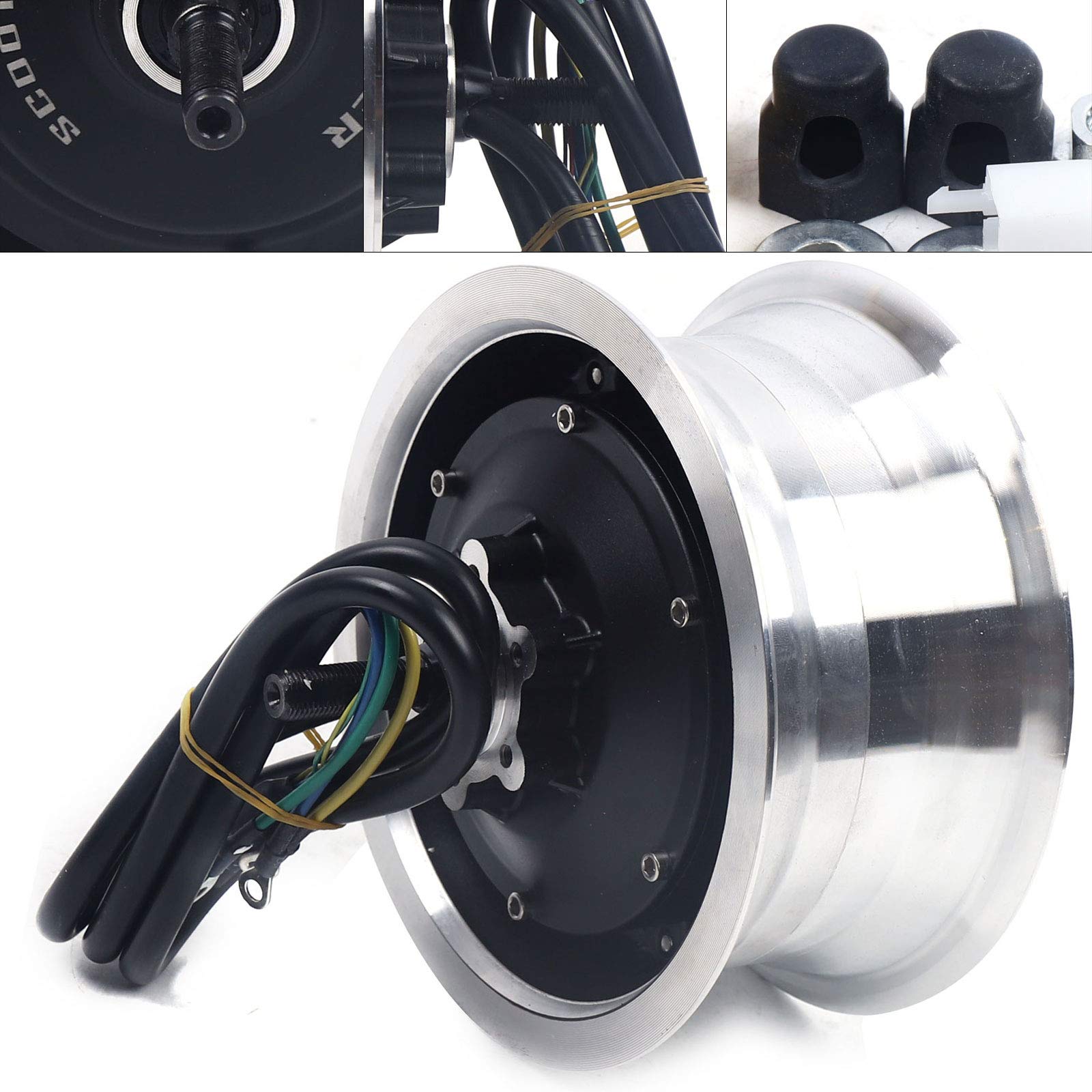 Gdrasuya10 60V 2800W Electric Scooter Hub Motor - Front & Rear Drive Compatible for 11