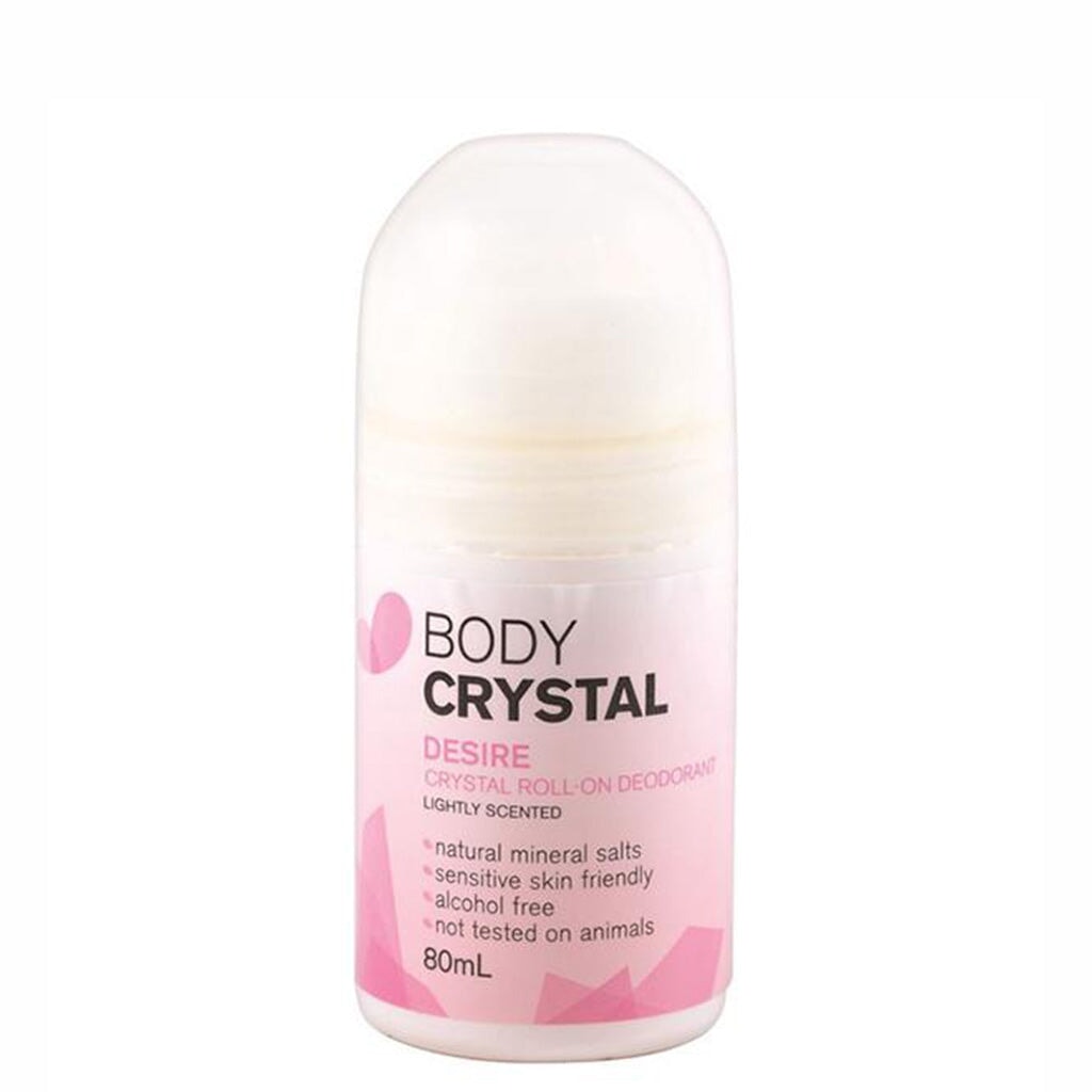 Body Crystal Roll On Desire - Natural Pheromone Perfume for Women, Romantic Date Night & Confidence Booster