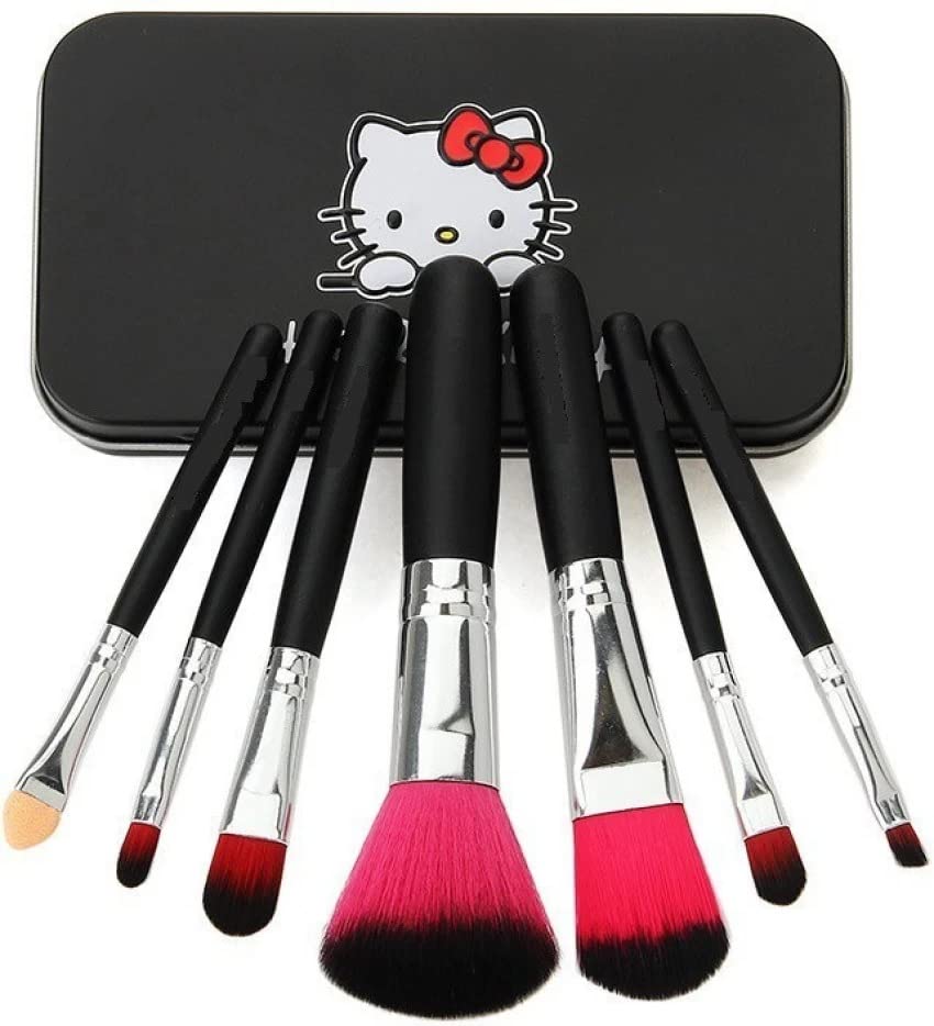 MOAN'S Professional Makeup Kit - 16-Piece Complete Eye Makeup Set with Eyeshadow Palette, 7 Brushes, Kajal, Eyeliner, Mascara & 2 Blender Puffs in Storage Box | Perfect for Bridal, Party & Everyday Makeup Looks