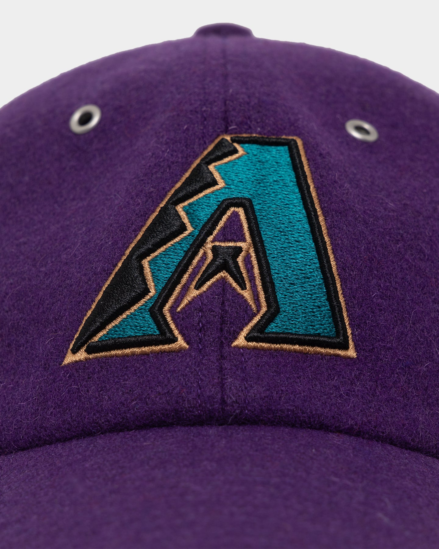 47 Brand Arizona Diamondbacks Wool '47 Clean Up Adjustable Strapback Hat - Purple | Official MLB Baseball Cap for Fans, Men & Women | Perfect for Games, Tailgating & Everyday Wear