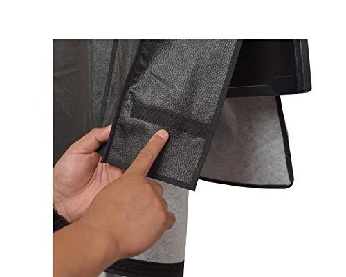 Comp Bind Technology Marine Black TV Cover for Sunbrite Veranda SB-V-75-4K 75'' HDR-BL TV, Heavy Duty Weatherproof Protection, Fits Wall-Mounted TVs, Maximize TV Lifespan 67.5''W x 4''D x 39''H, Ideal for Outdoor Patios and Decks
