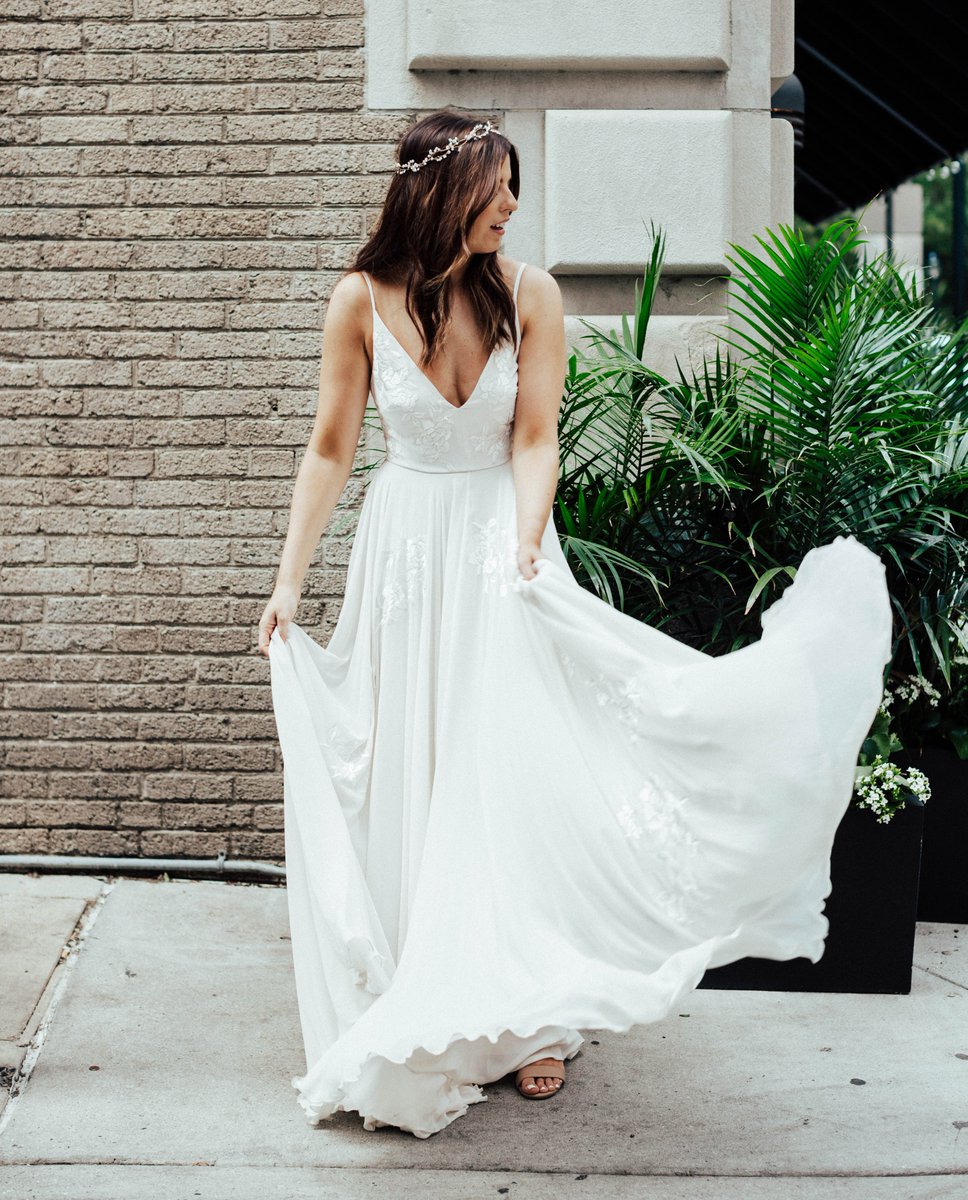 BHLDN Bonaire Wedding Gown - Elegant Lace Bridal Dress for Beach & Destination Weddings