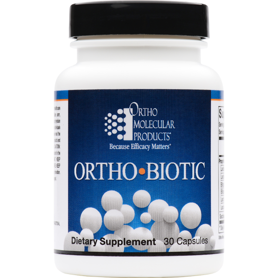 Ortho Biotic® Probiotic Capsules for Gut Health & Immune Support - Digestive Wellness Supplement for Men & Women - Daily Use at Home or Travel