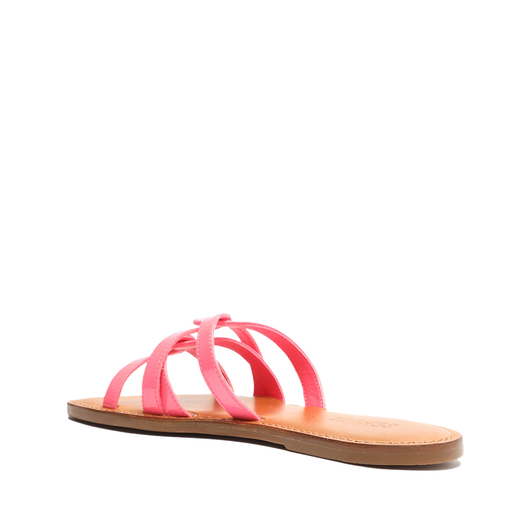 Lyta Women's Patent Leather Sandals - Comfortable Strappy Dress Sandals for Summer, Weddings & Beach Vacations