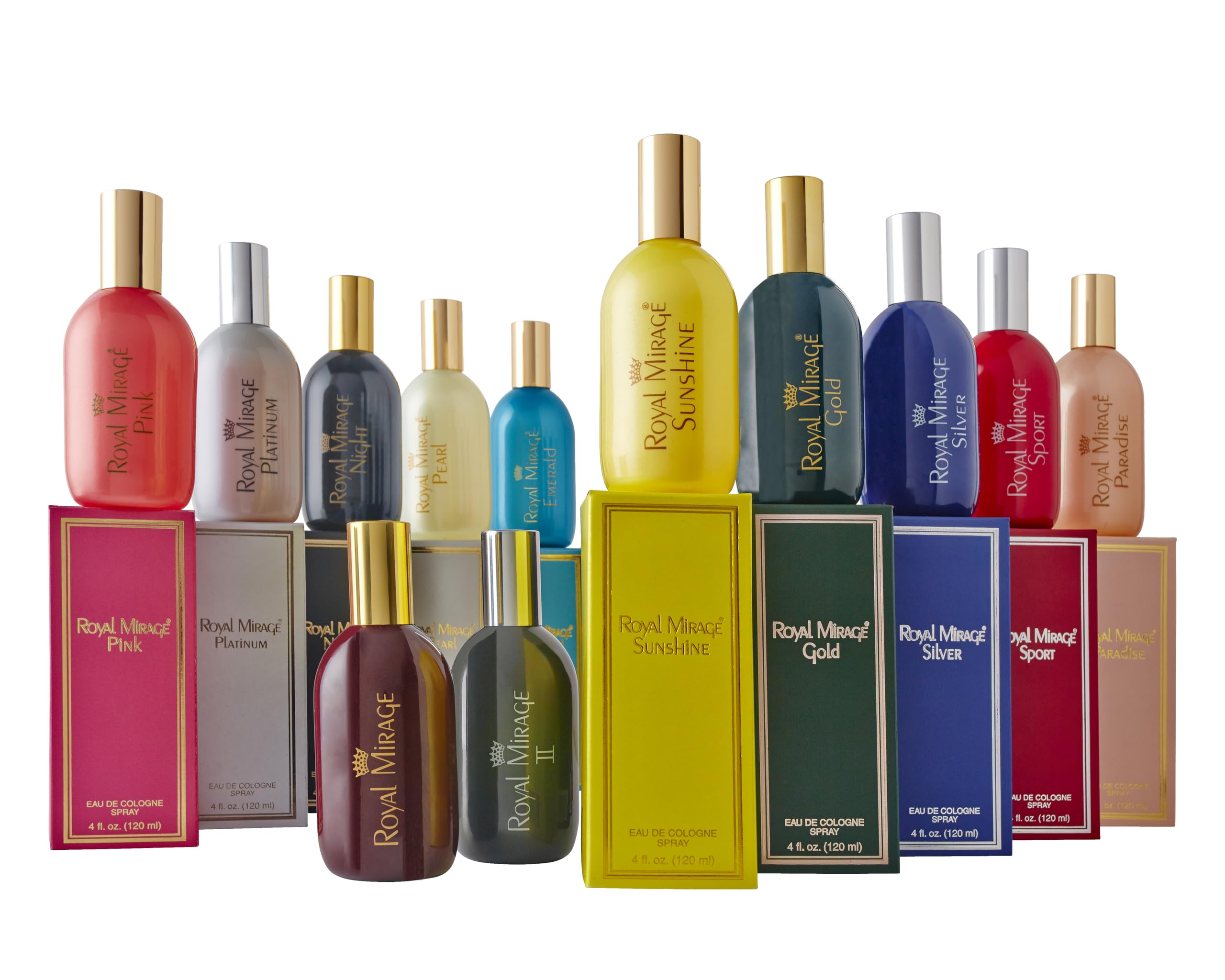 Royal Mirage Night 120ml Eau De Cologne Spray for Men - Long Lasting Fresh Fragrance, Perfect for Date Night, Office & Special Occasions