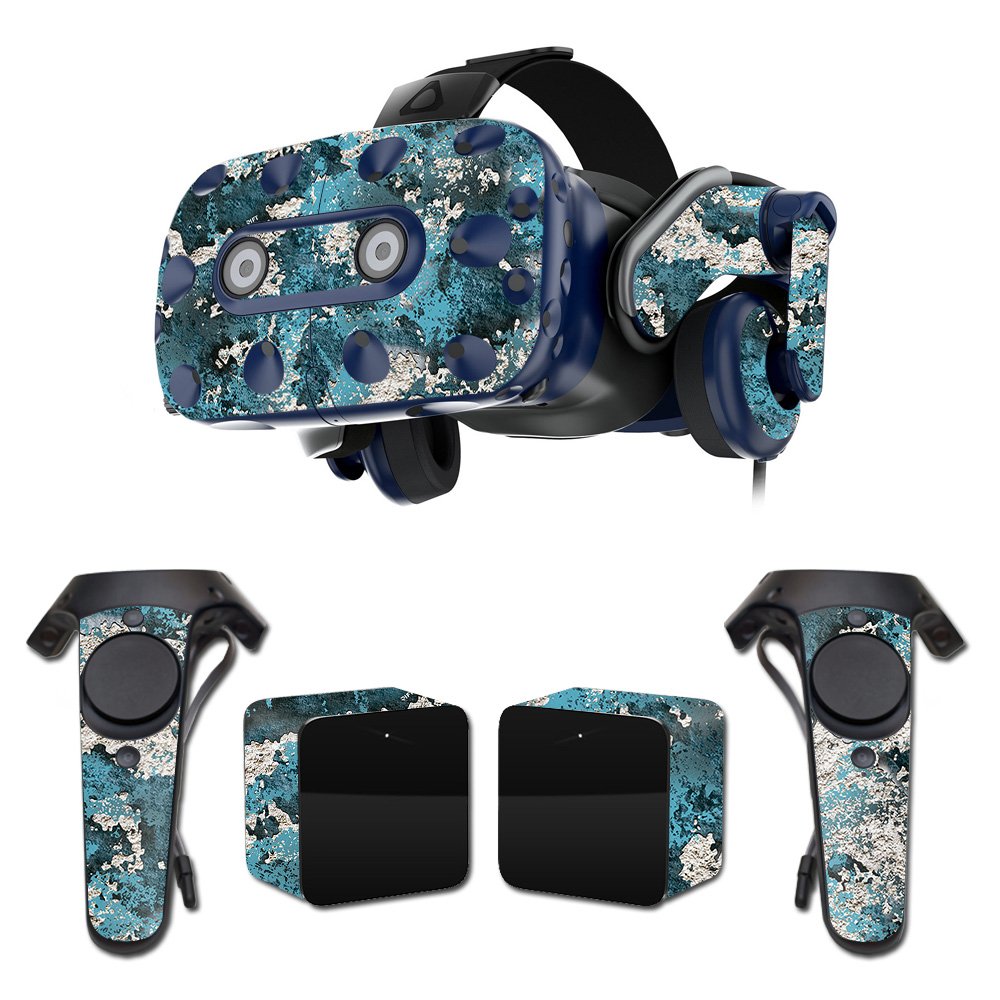 MightySkins Vinyl Decal Wrap Cover Compatible with HTC Vive Pro VR Headset & Oculus Rift - Protective, Durable, Customizable Skin | Easy to Apply & Remove | Made in USA | Perfect for Gaming, VR Enthusiasts & Personalization