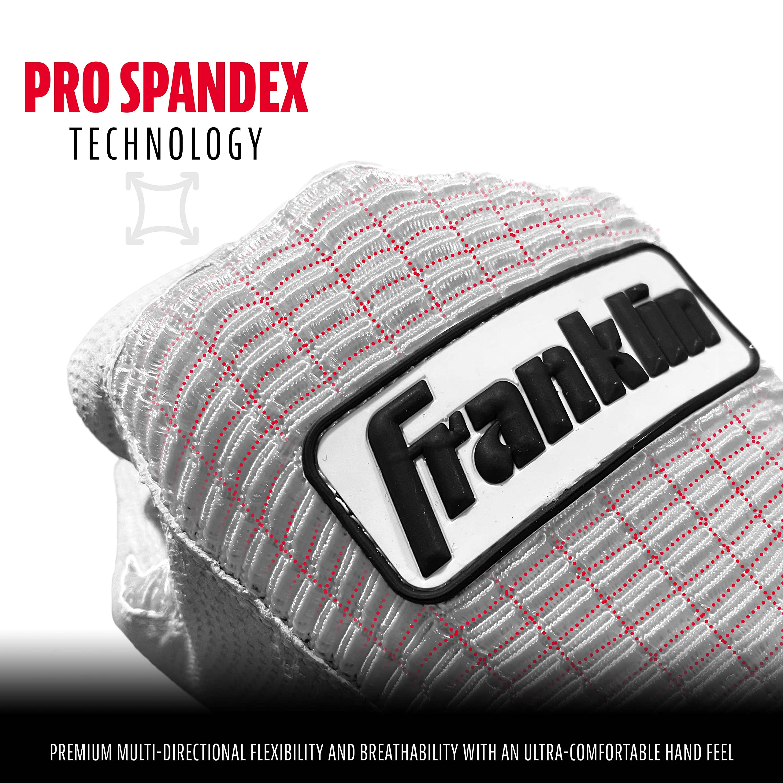Franklin Sports MLB Pro Classic Batting Gloves for Baseball & Softball - Adult & Youth Baseball Batting Gloves for Men & Kids - Perfect for Training, Games & Practice Sessions