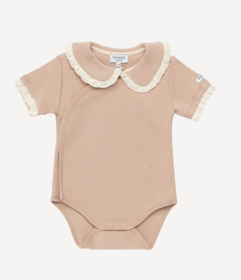 Donsje Bettie Bodysuit for Babies (3M-24M) - Soft Cotton Baby Onesie for Comfort & Style - Perfect for Everyday Wear, Playtime & Photo Shoots