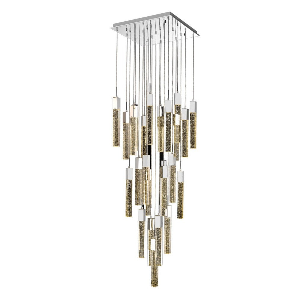 Kirkconnell Modern Multi Light Pendant Chandelier - 5-Light Black Industrial Ceiling Fixture for Dining Room, Kitchen Island & Living Room Lighting