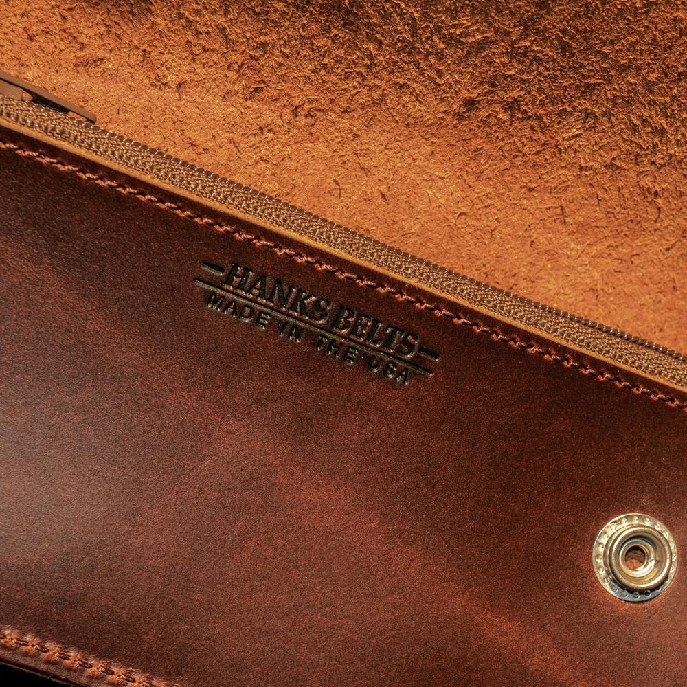 Big Bear Biker Chain Wallet for Men - Durable Leather Money Clip Wallet with Metal Chain - Perfect for Motorcycle Riders, Bikers & Outdoor Enthusiasts