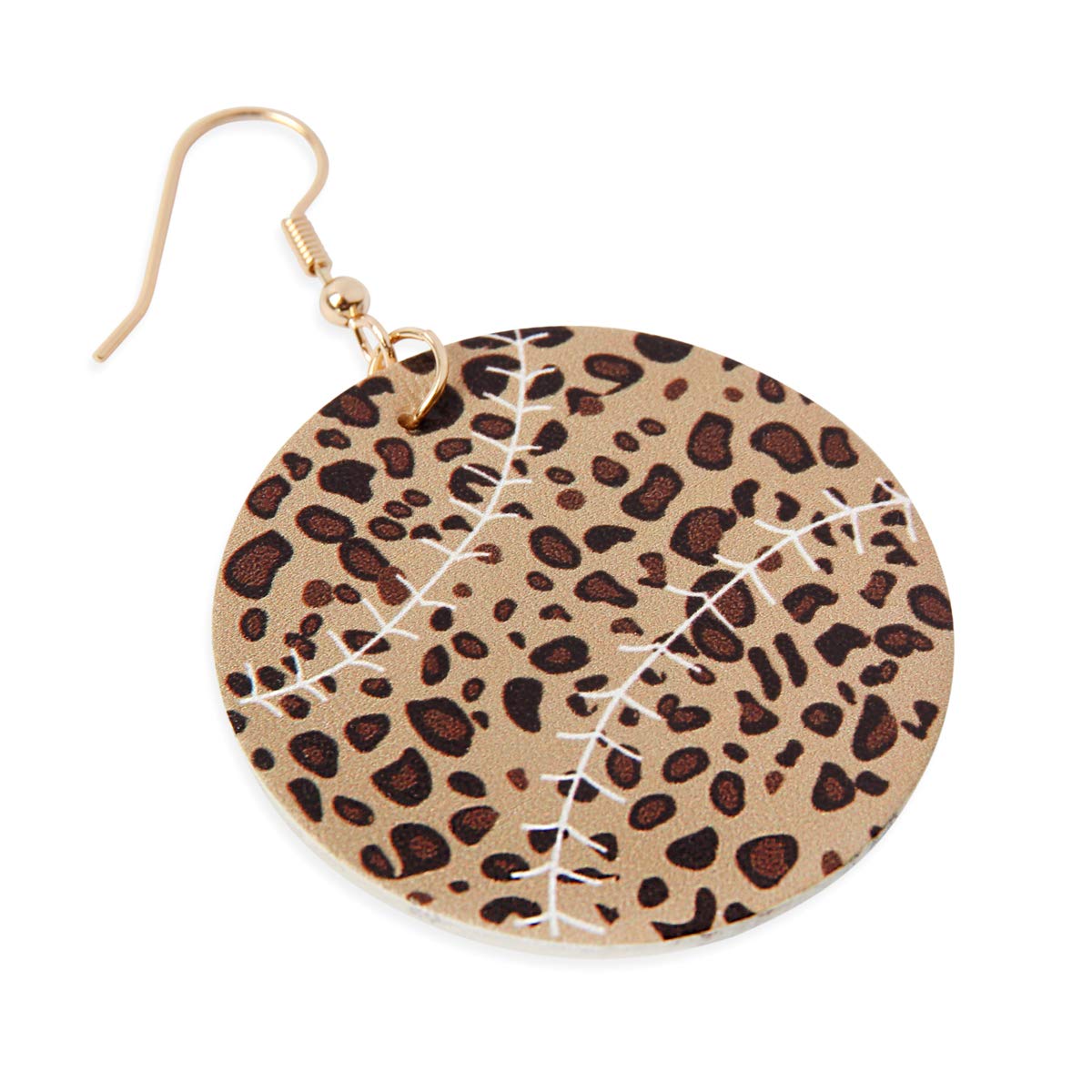 Fun Sports Team Faux Leather Earrings - Volleyball, Basketball, Football, Baseball Geometric Drop Dangle Earrings for Women | Perfect for Game Day, School Spirit & Fan Accessories
