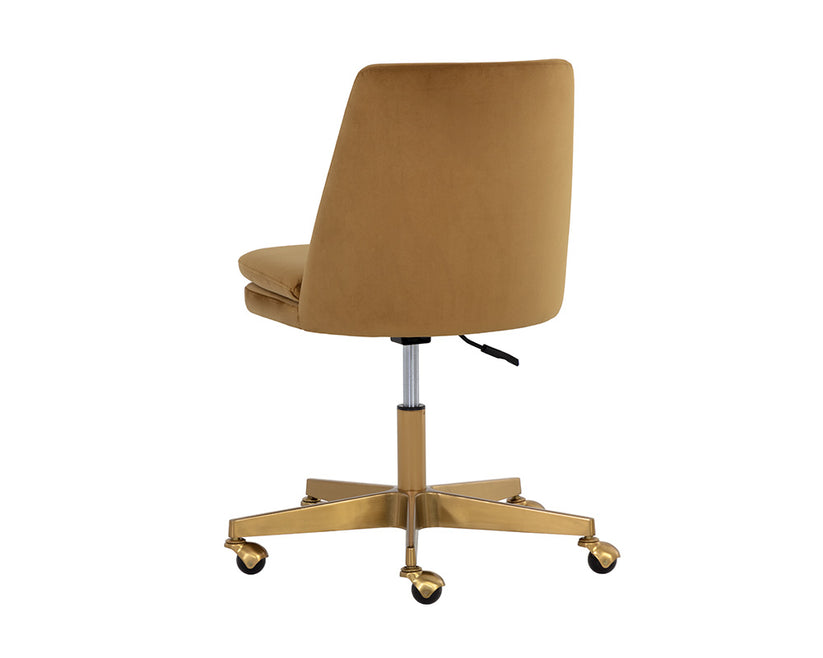 Ergonomic Office Chair with Adjustable Height & Lumbar Support - Comfortable Desk Chair for Home & Office Workspaces - Perfect for Long Hours of Sitting, Gaming, or Studying