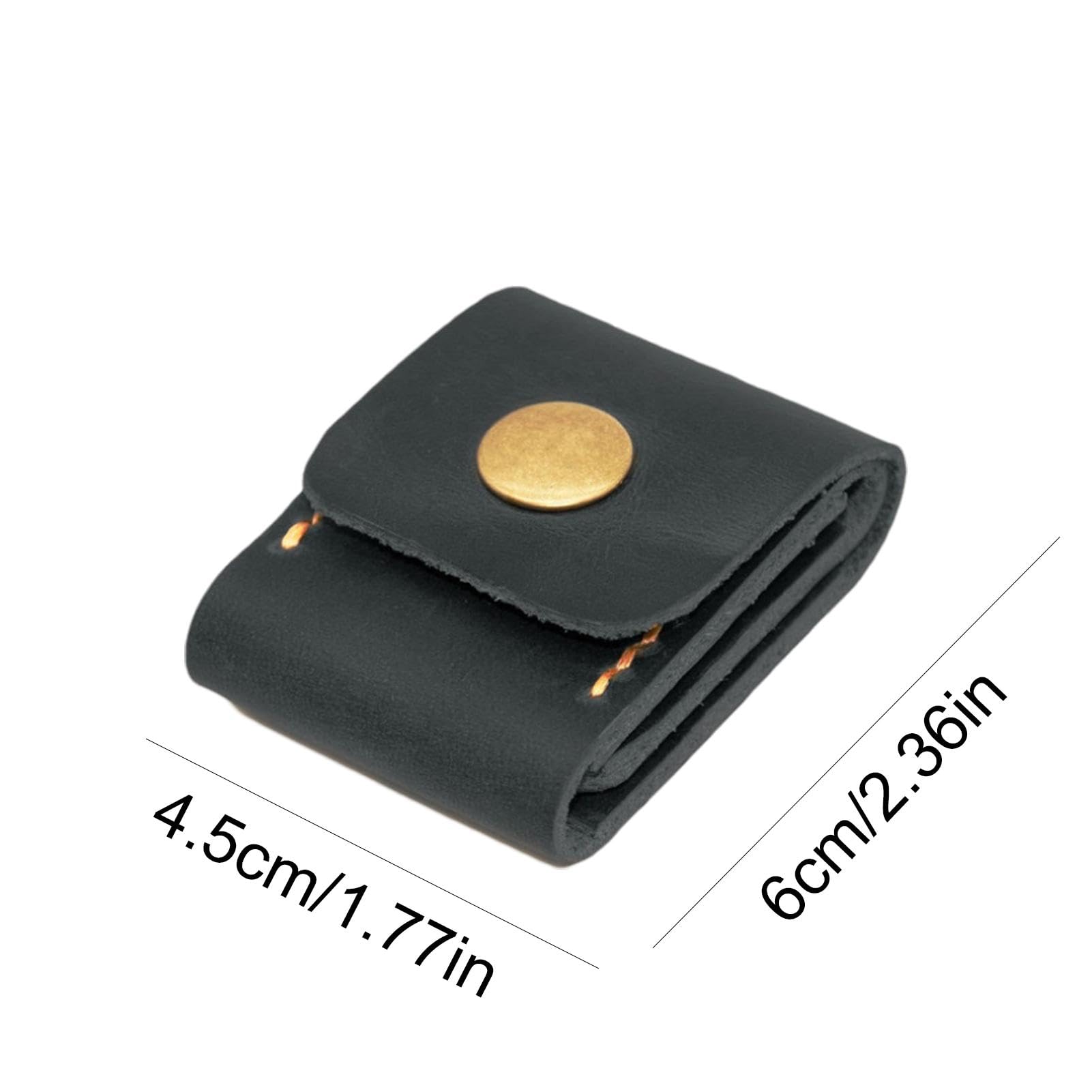 Memory Card Organizer - Portable SD Card Holder Case with 3 Slots, PU Leather Travel Pouch for Camera, Phone & GoPro Accessories - Compact Storage Protector for SD, MicroSD & CF Cards | Perfect for Travel, Photography & Tech Enthusiasts