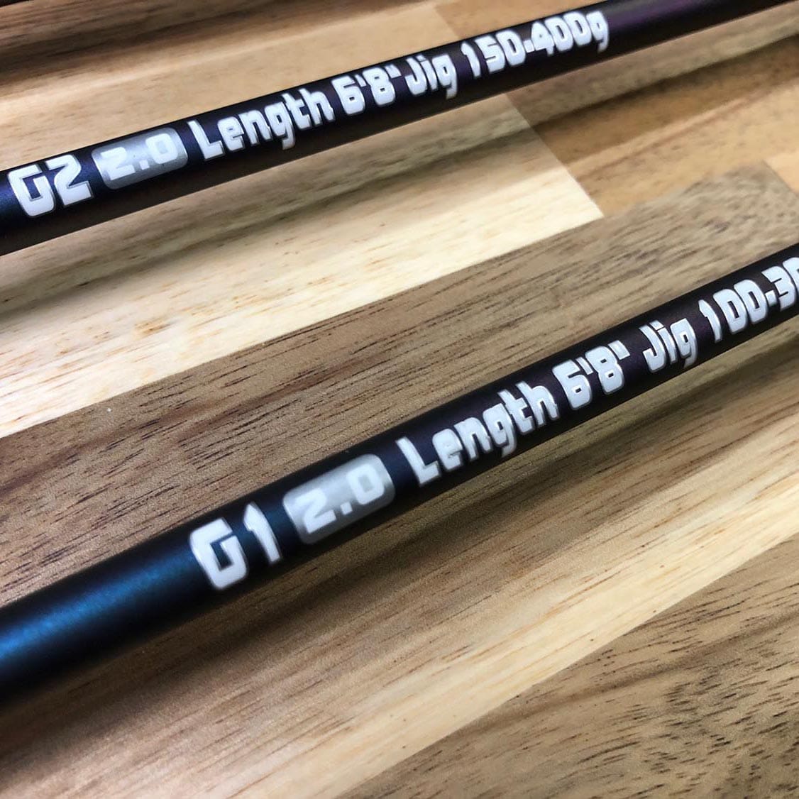 Temple Reef Gravitate SPJ Slow Pitch Jigging Fishing Rod Blanks - Perfect for Offshore Deep Sea Angling and Jigging Techniques