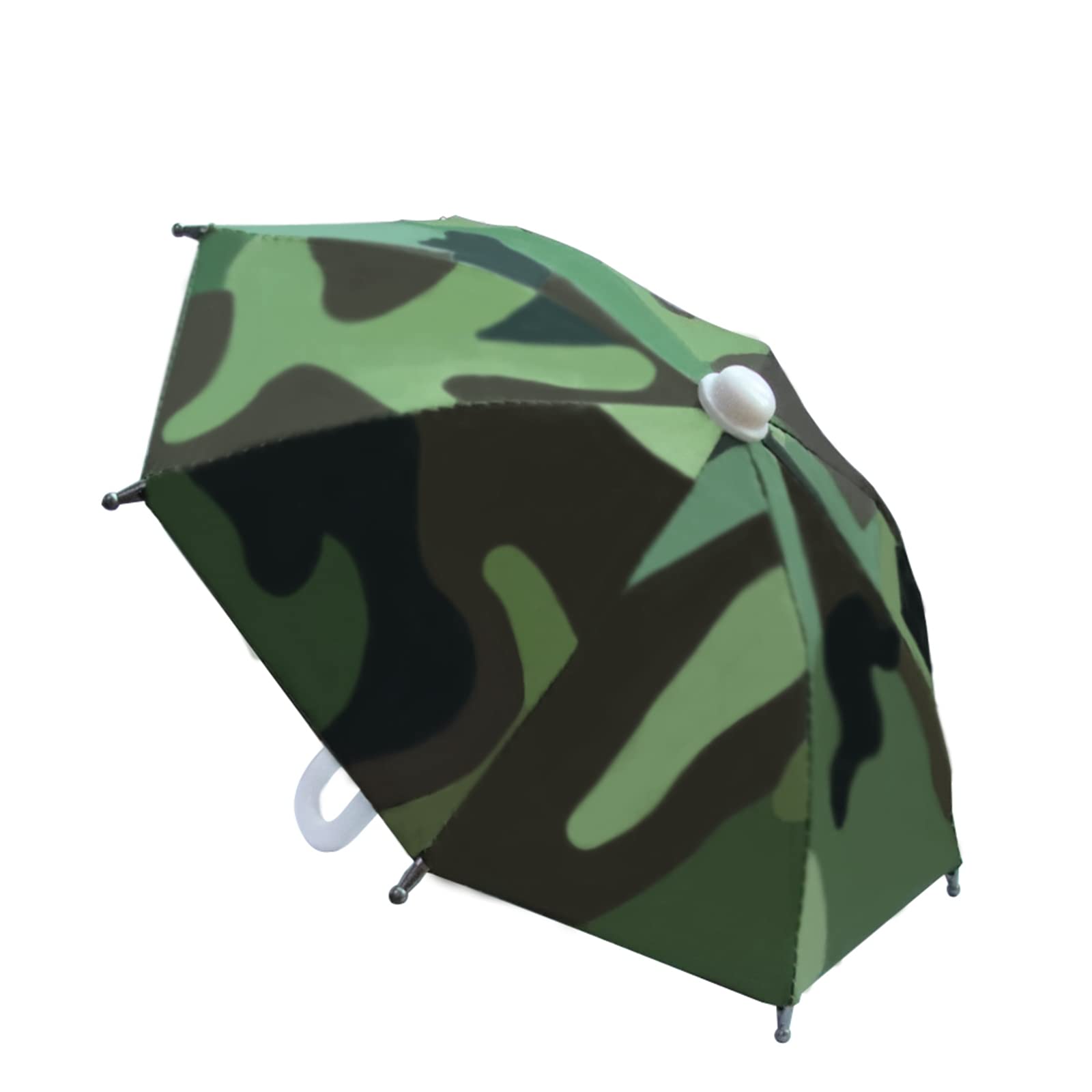 Universal Phone Umbrella Suction Cup Stand - Adjustable Sun Shade Cover with Strong Suction Mount for Outdoor/Indoor Use - Perfect for Beach, Pool, Golf & Travel (Camouflage Design)