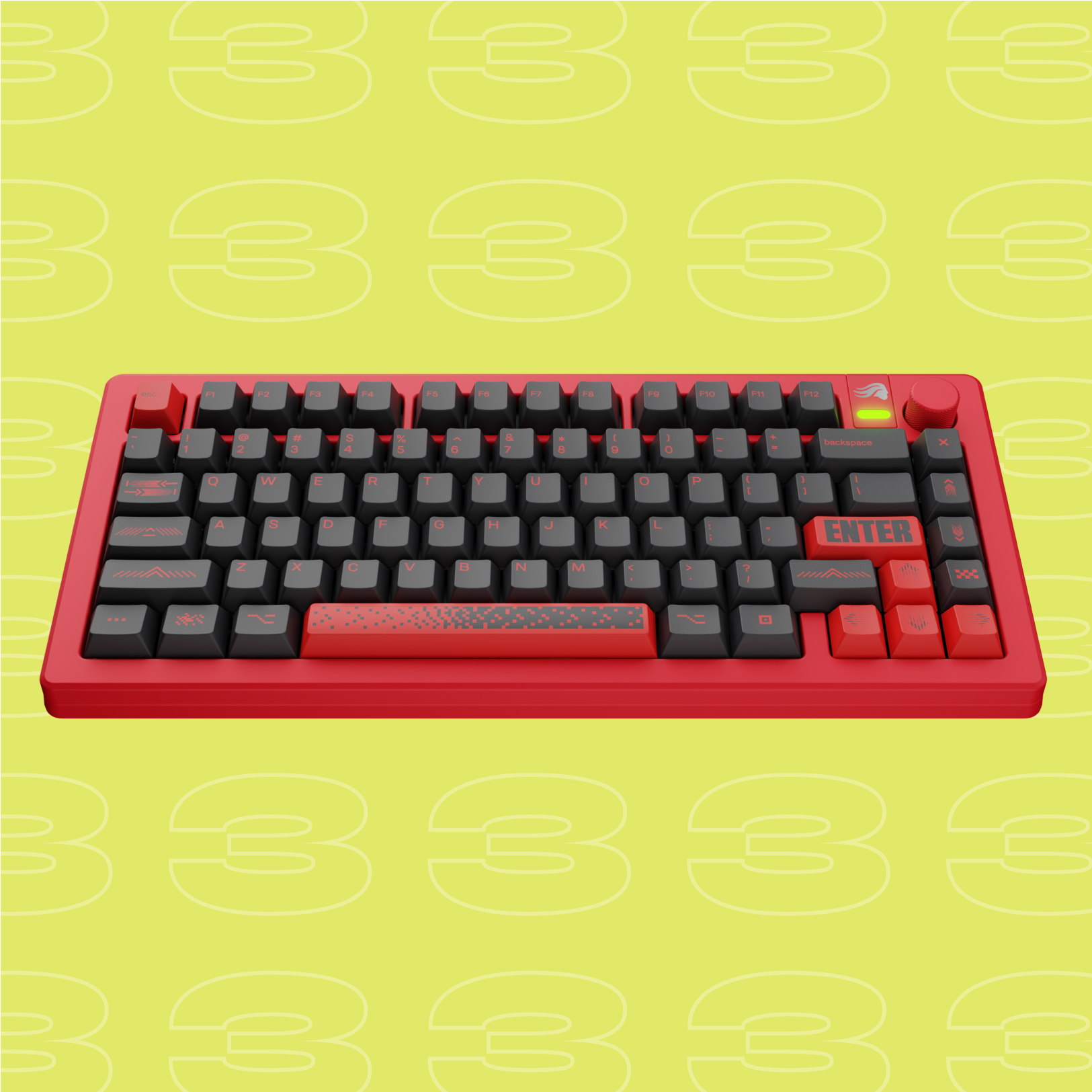 GPBT Pixel Punk Keycaps - Custom Mechanical Keyboard Keycaps for Gaming & Typing - Perfect for PC, Mac & Laptop Keyboards
