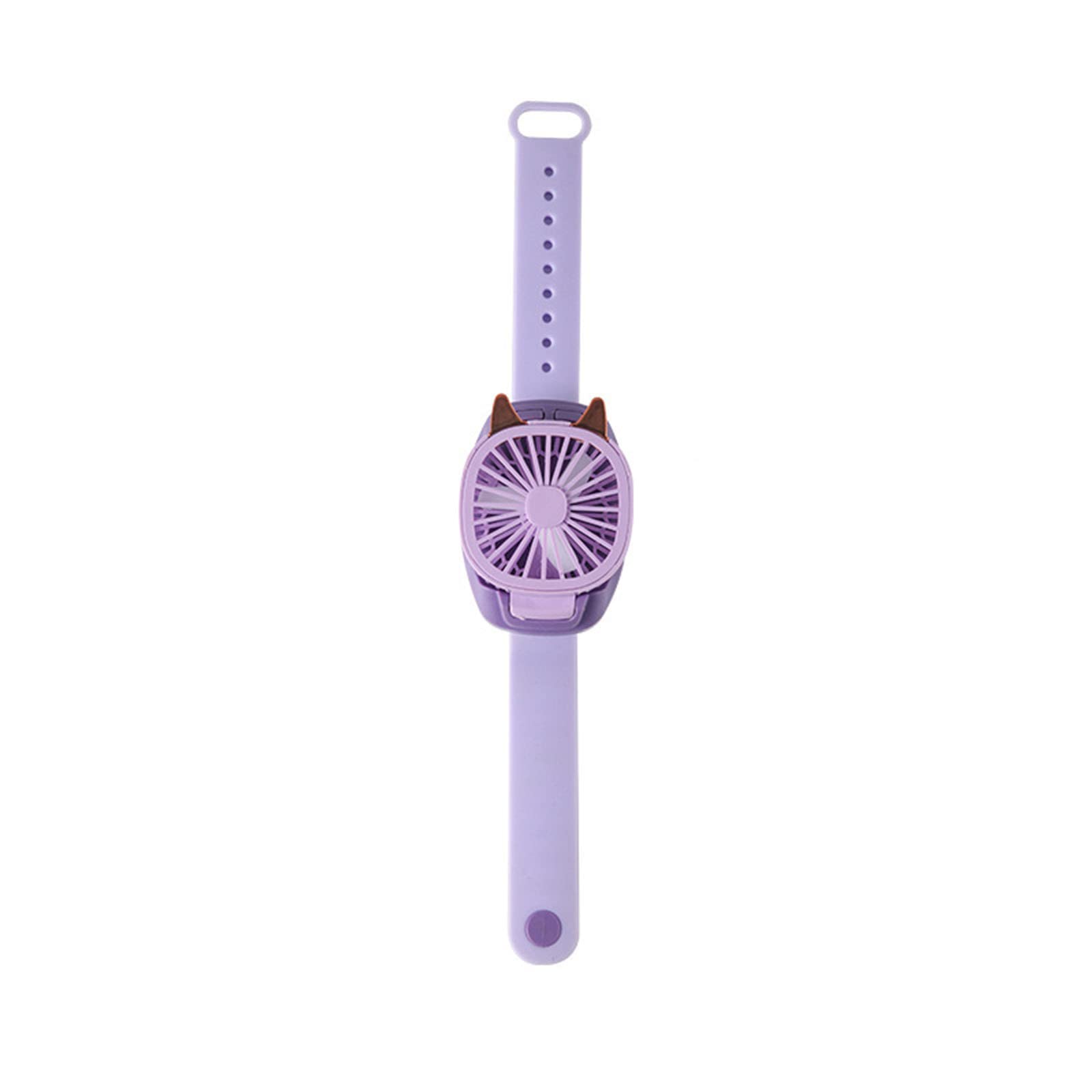 5# XK Mini Watch Fan - 3-Speed Portable Handheld Fan with USB Rechargeable Battery, Folding Design for Kids & Adults - Perfect for Outdoor, Office, Travel and Summer Cooling