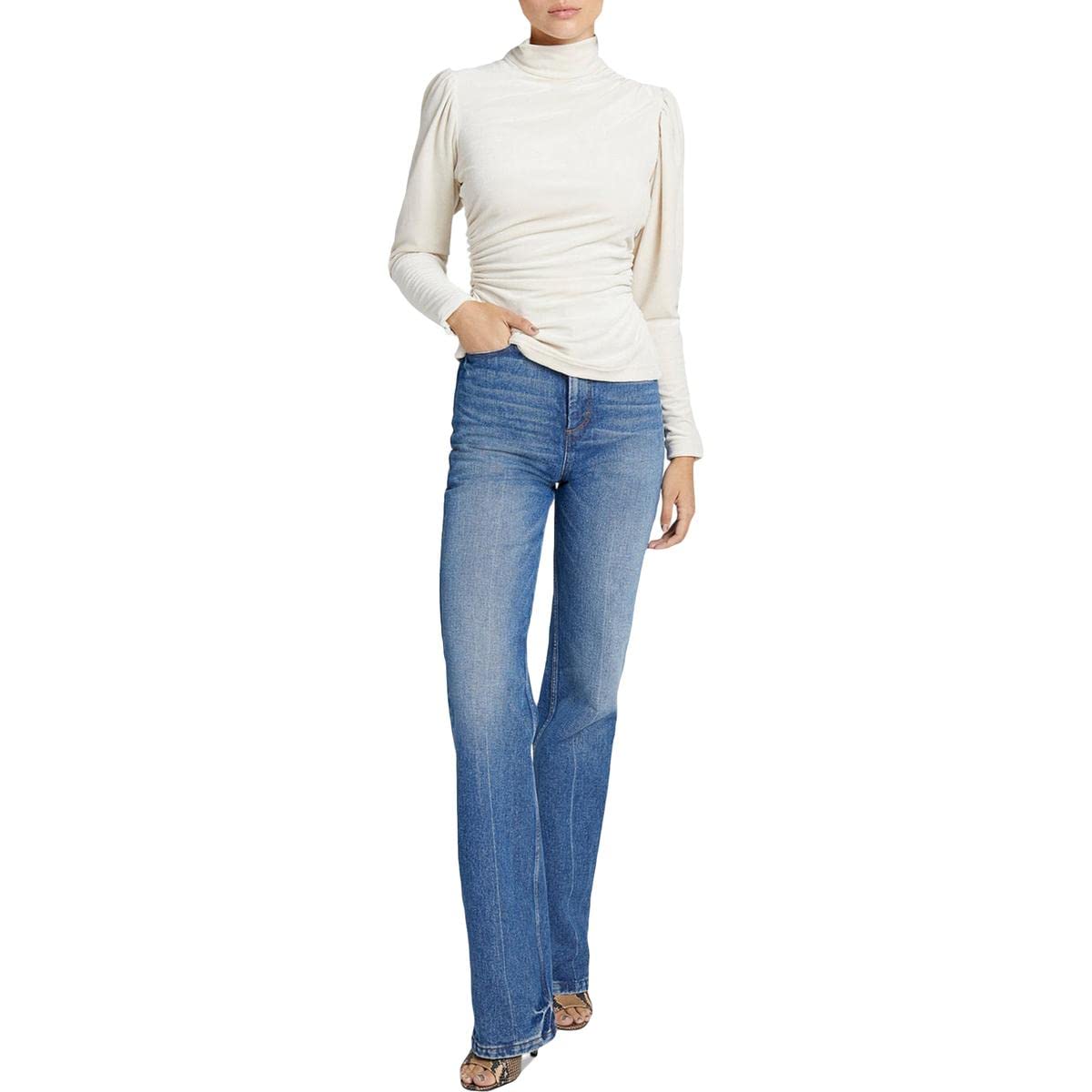 A.L.C. Women's Joss Top - Stylish Blouse for Work & Evening Outfits | Perfect for Office, Date Night & Special Occasions