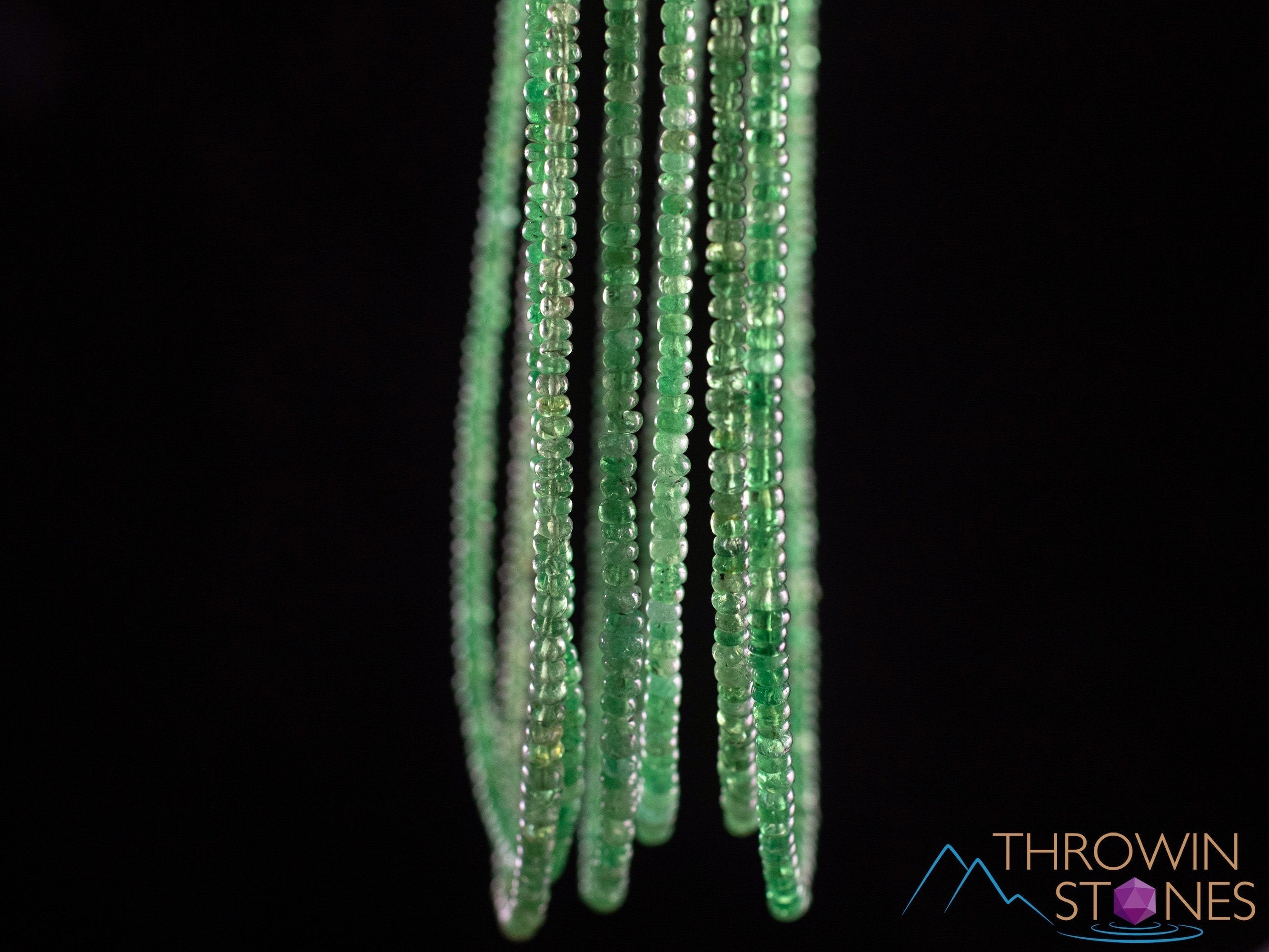 GARNET Crystal Necklace | Green Tsavorite Garnet Birthstone Jewelry | Handmade Beaded Necklace E1865 | Perfect for January Birthdays, Anniversary Gifts & Boho Fashion