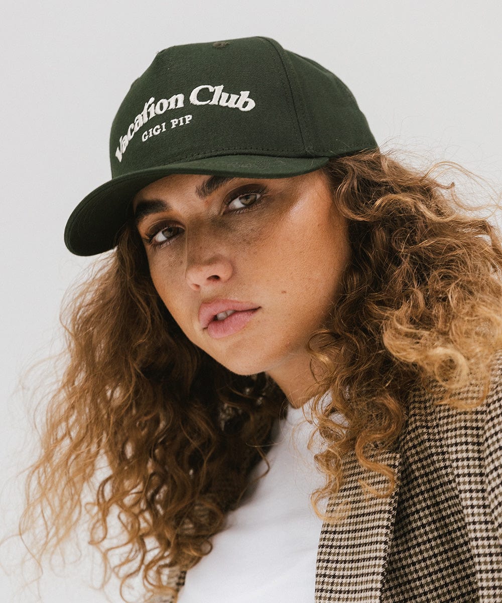 Stylish Vacation Club Trucker Hat for Men & Women - Adjustable Snapback Cap for Outdoor Adventures, Travel, and Casual Wear