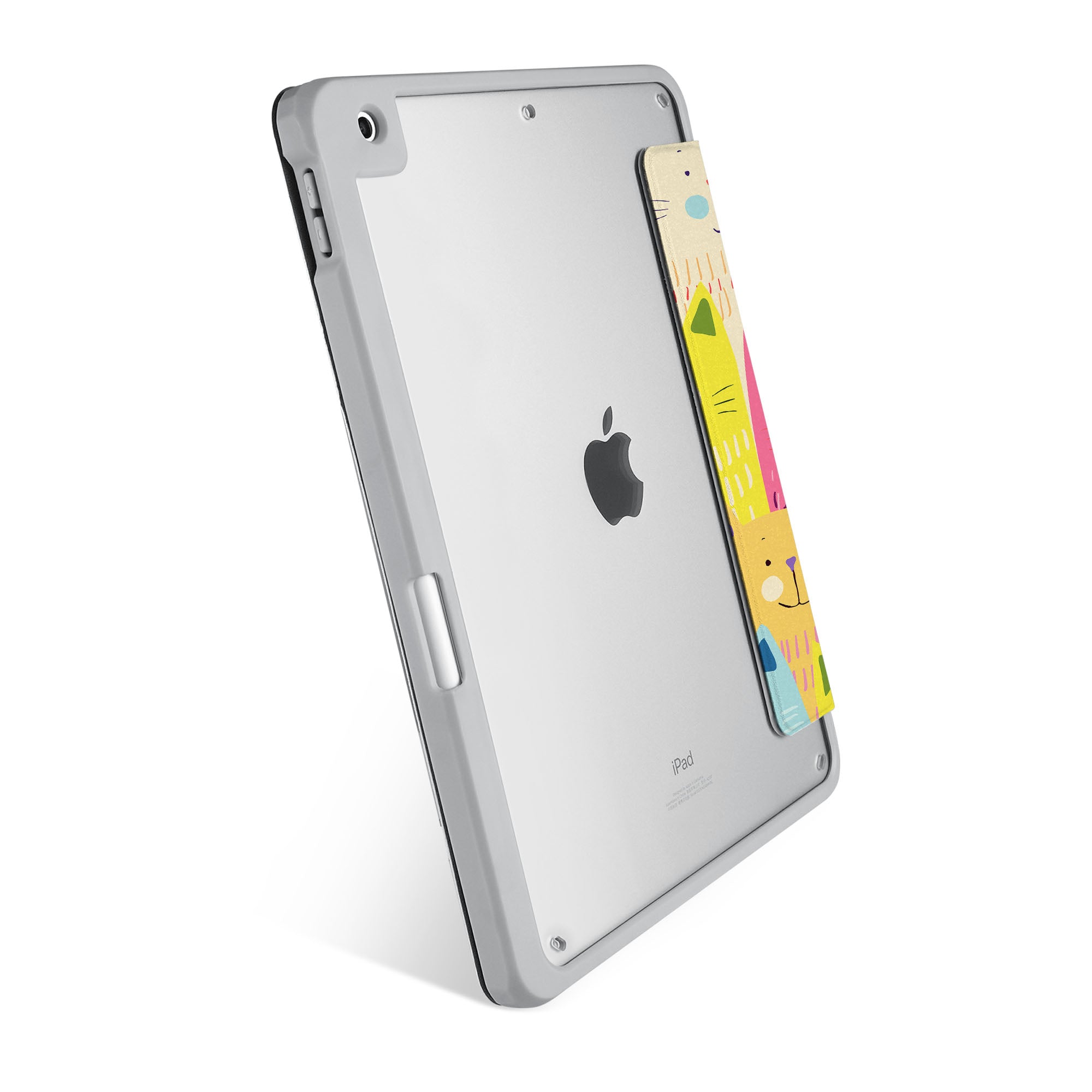 iPad 360 Elite Case with Cat Kitty Design - Premium Protective Cover for iPad Air/Pro, Perfect for Work, School & Travel