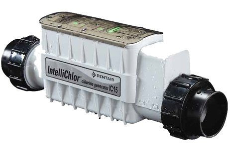 Pentair IntelliChlor IC15 Salt Chlorine Generator Cell - 10g/hr Output for In-Ground Pools - Perfect for Crystal Clear Water Maintenance & Easy Pool Sanitization
