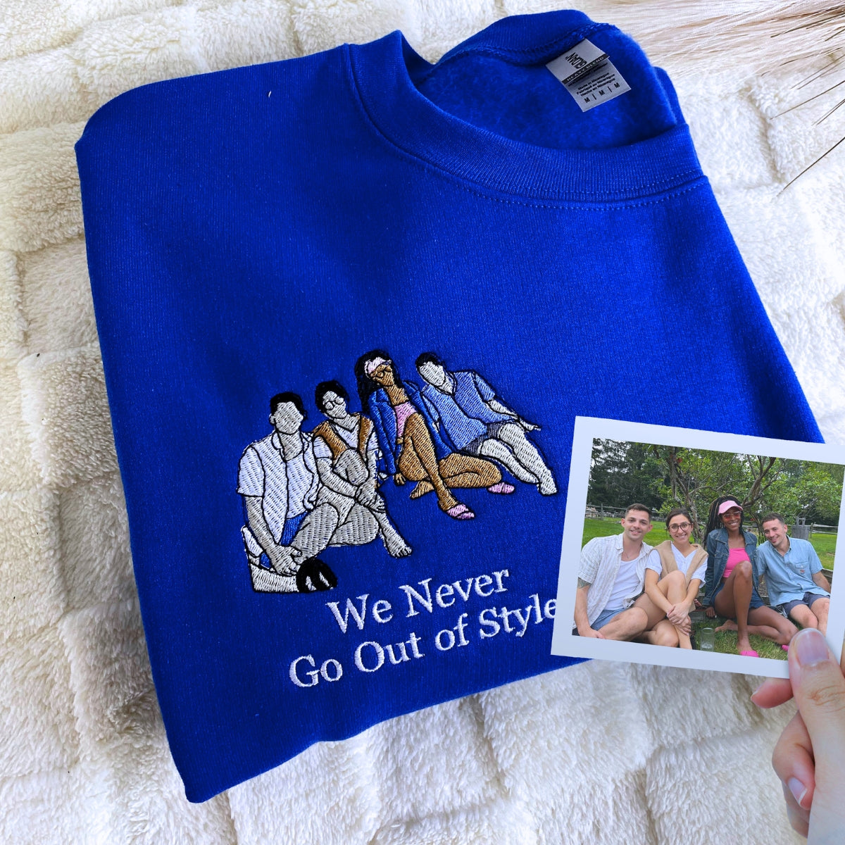Custom Embroidered T-Shirt - Personalized Basic Tee with Unique Design - Perfect for Casual Wear, Gifts & Branding