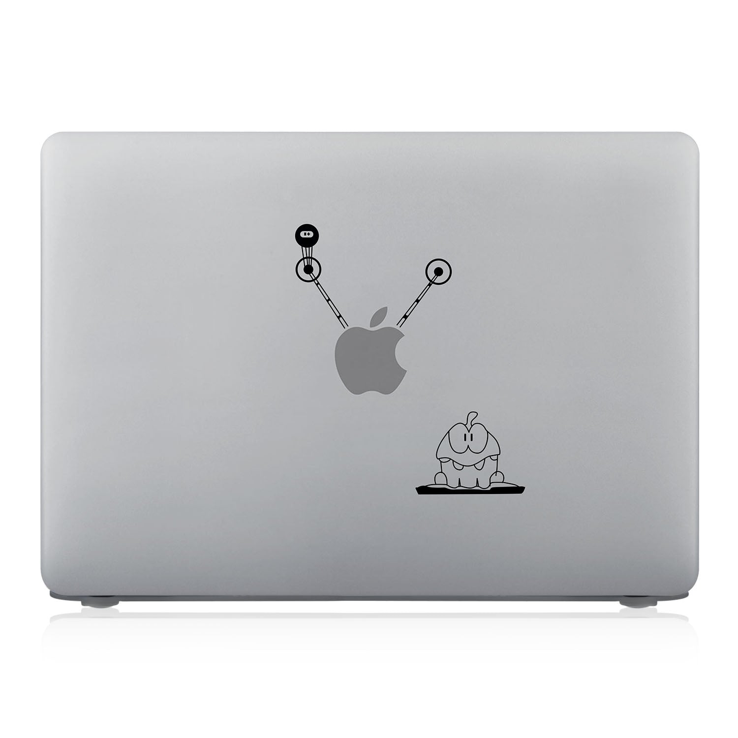 Funny MacBook Case with Apple Logo Design - Protective Cover for MacBook Air/Pro - Perfect for Work, School & Travel