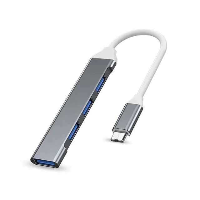 USB Type C Hub 7-in-1 Multiport Adapter with 4K HDMI, USB 3.0, SD/TF Card Reader, PD Charging - Perfect for MacBook Pro/Air, Chromebook, iPad Pro & More (Home Office, Travel, Business Meetings)